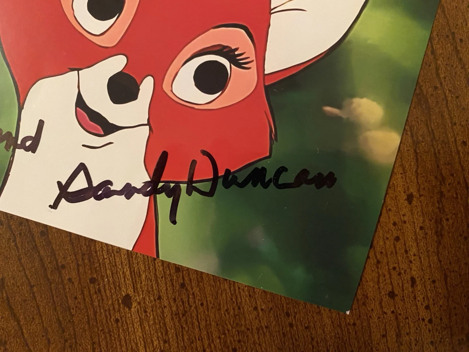 Sandy Duncan — Sandy Duncan Signed Autographed Photo With COA The Fox And The Hound Vixey, изображение 4