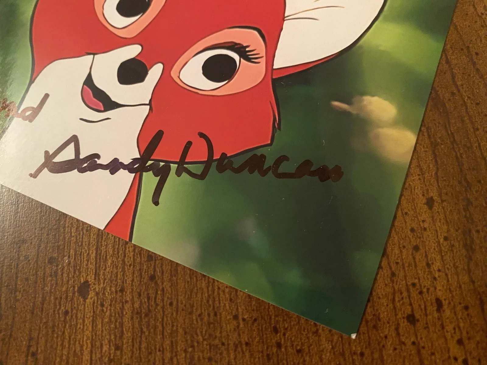 Sandy Duncan — Sandy Duncan Signed Autographed Photo With COA The Fox And The Hound Vixey, изображение 5