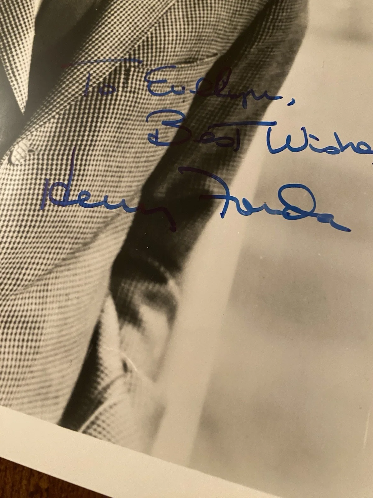 Henry Fonda — Henry Fonda Signed Autographed Photo With COA 12 Angry Men The Grapes Of Wrath, изображение 3