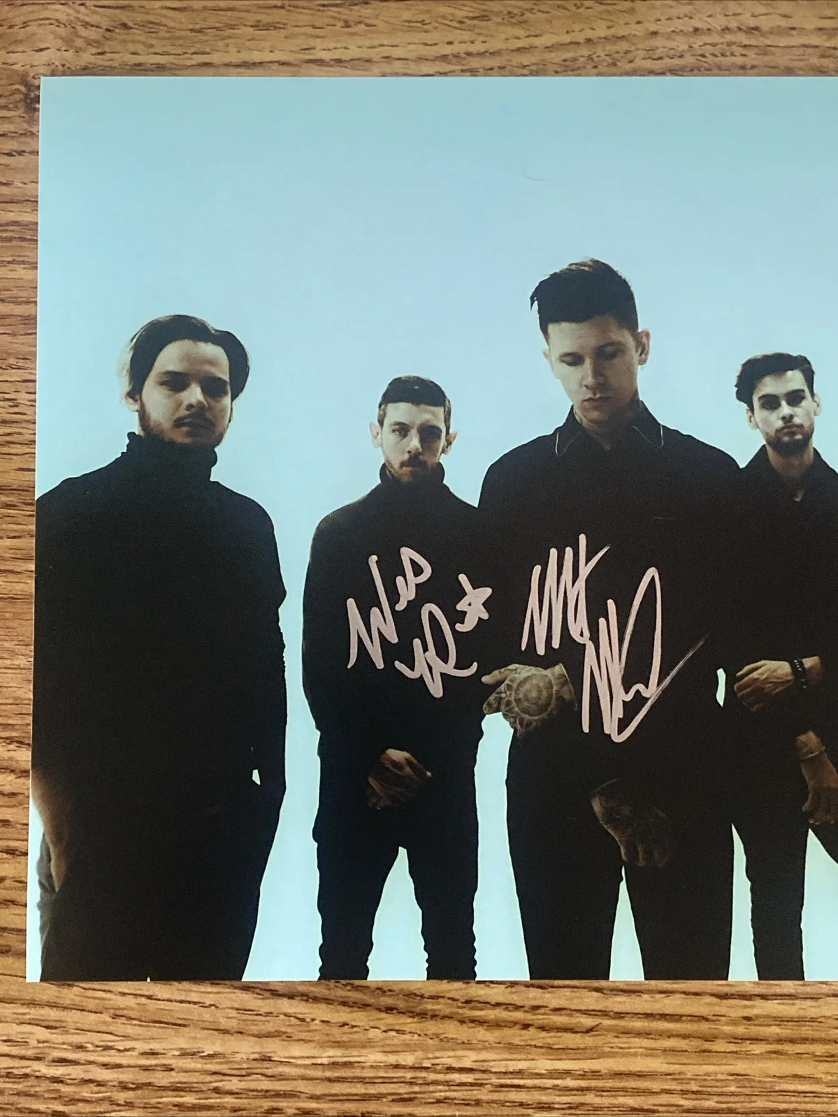 Rain City Drive Band Autographed 8x10 Photo Matt McAndrew +2, изображение 2
