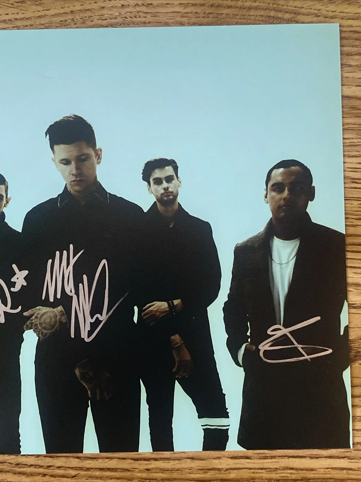 Rain City Drive Band Autographed 8x10 Photo Matt McAndrew +2, изображение 3