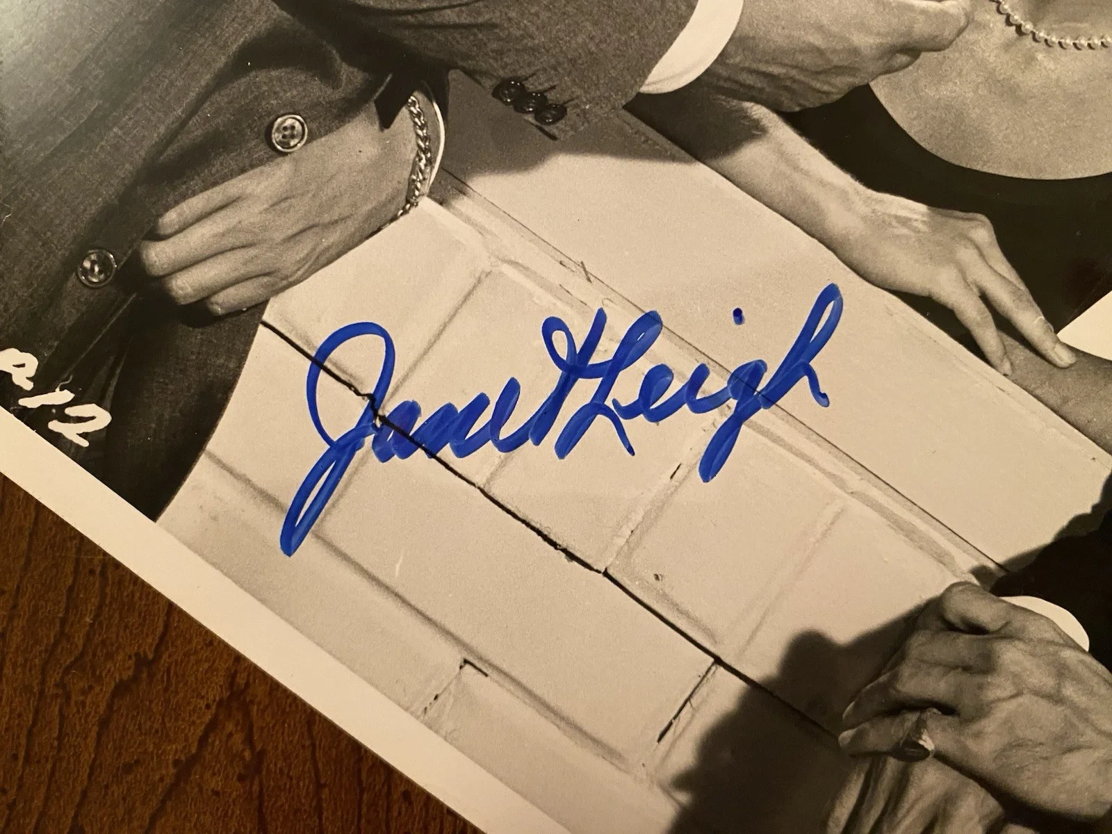 Janet Leigh, Tony Curtis — Janet Leigh Tony Curtis Signed Autographed Photo With COA Who Was That Lady BOTH, image 2