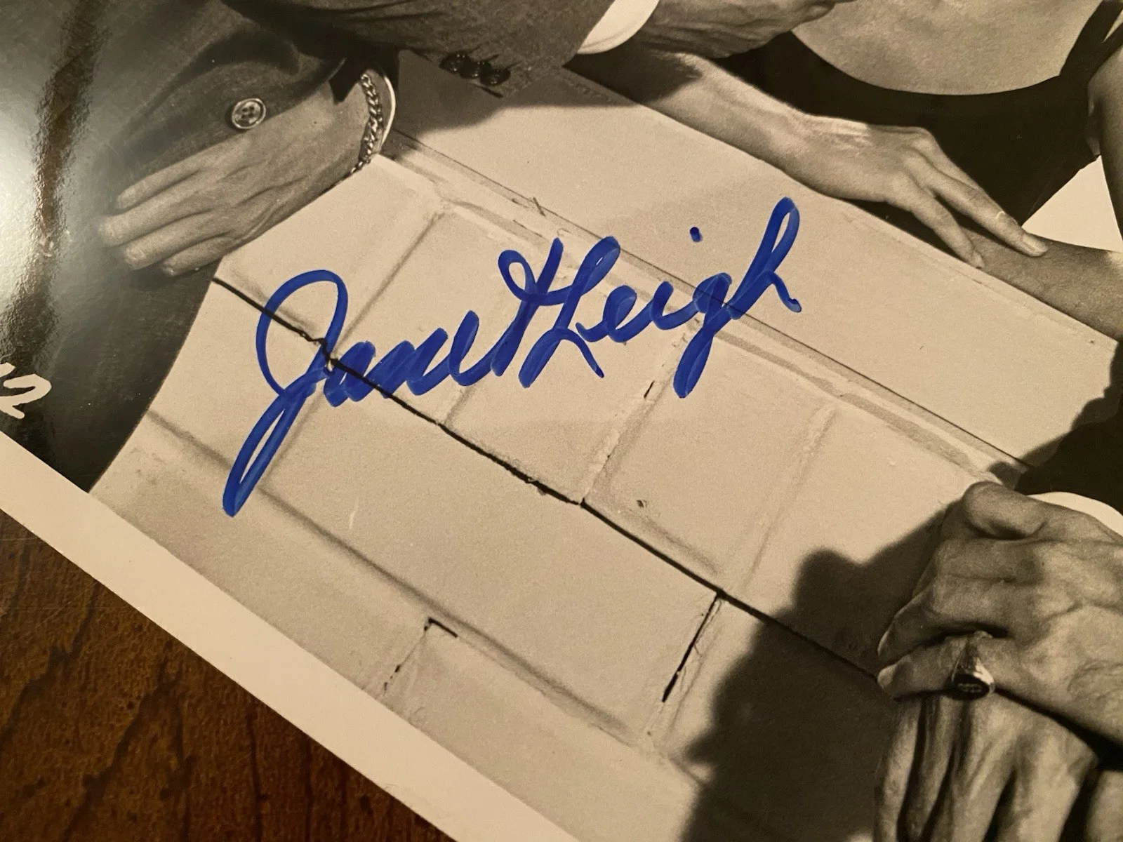 Janet Leigh, Tony Curtis — Janet Leigh Tony Curtis Signed Autographed Photo With COA Who Was That Lady BOTH, image 3