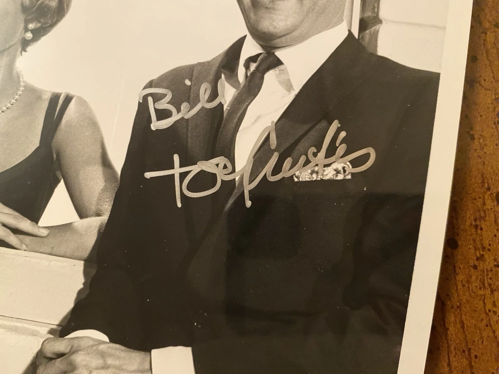 Janet Leigh, Tony Curtis — Janet Leigh Tony Curtis Signed Autographed Photo With COA Who Was That Lady BOTH, image 4