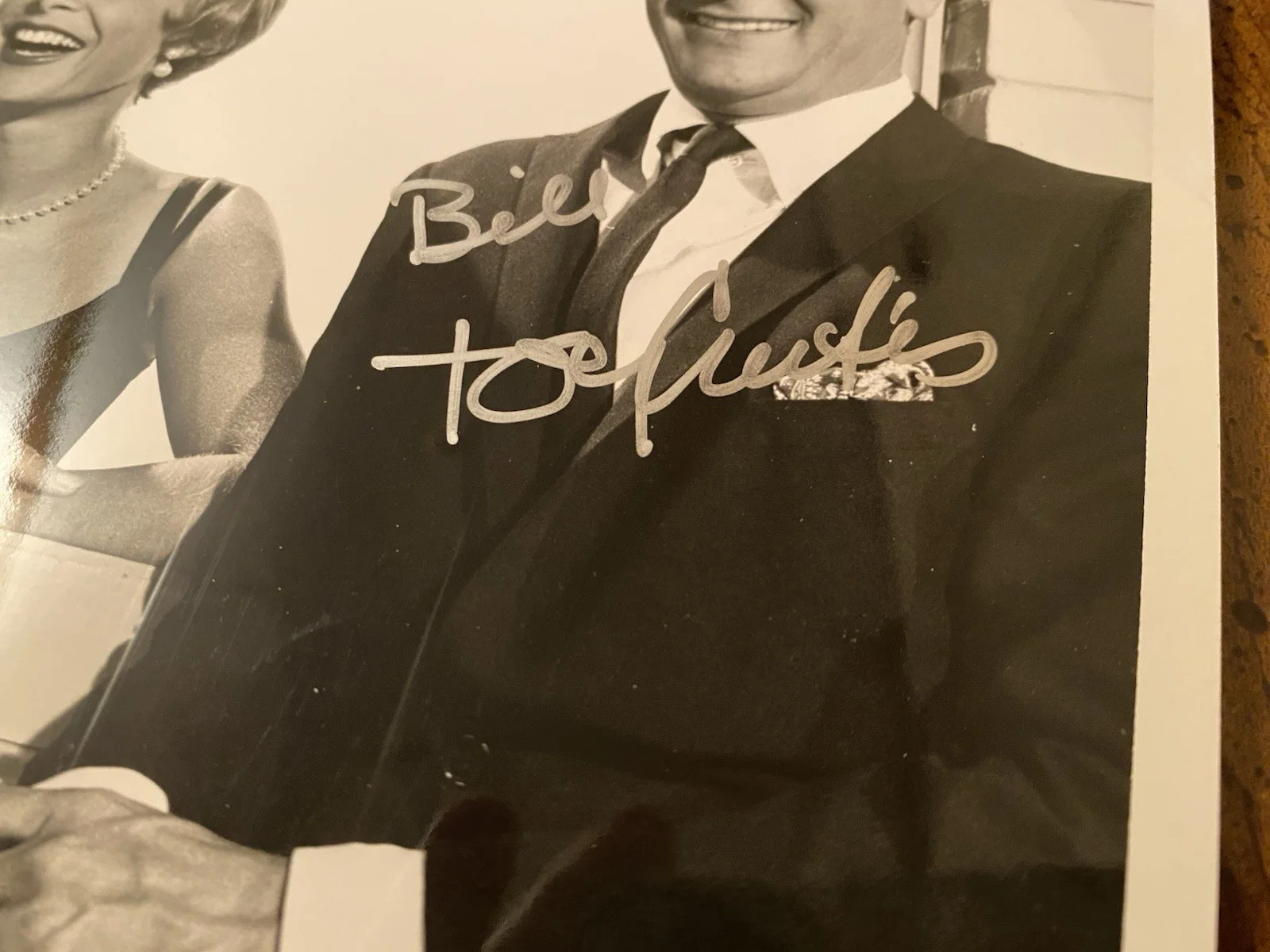 Janet Leigh, Tony Curtis — Janet Leigh Tony Curtis Signed Autographed Photo With COA Who Was That Lady BOTH, image 5