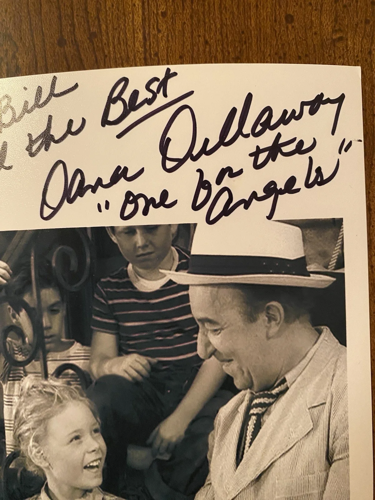 Dana Dillaway — Dana Dillaway Signed Autographed Photo The Twilight Zone One For The Angels Insc, image 2
