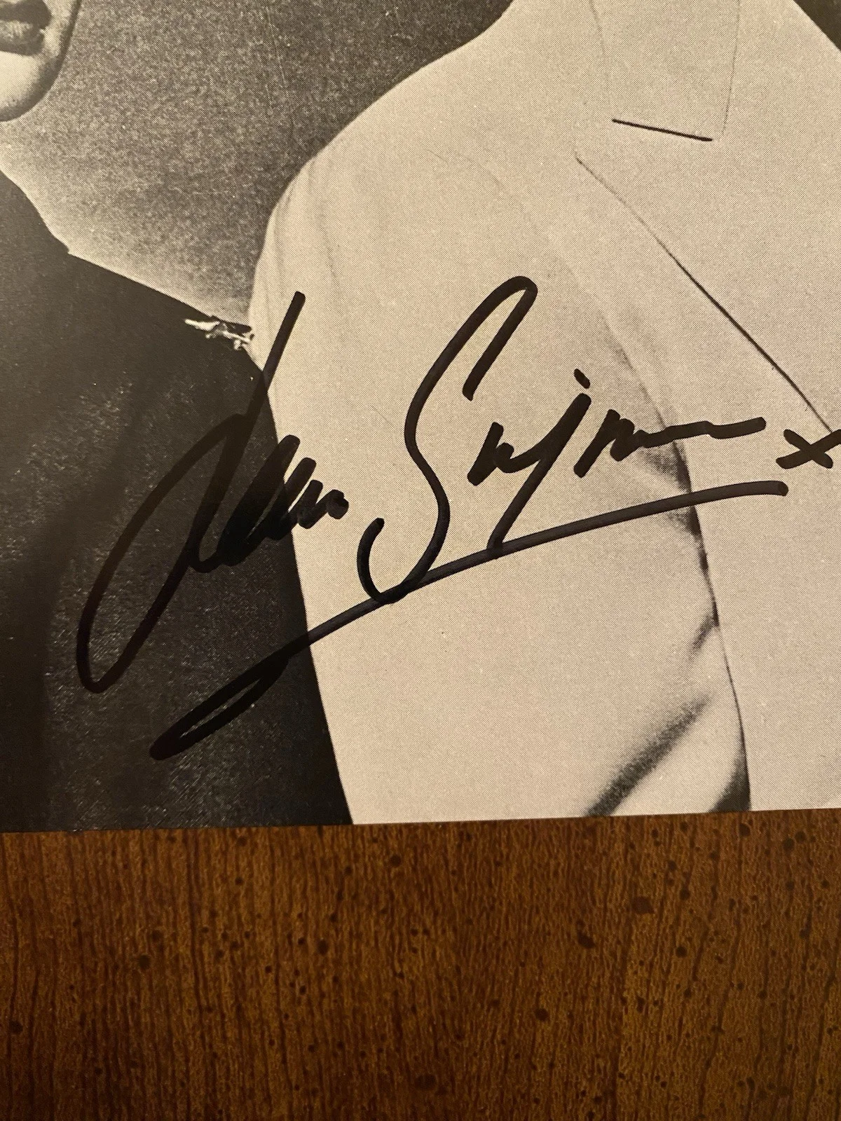 Jean Simmons — Jean Simmons Signed Autographed Photo With Marlon Brando Guys And Dolls, изображение 2
