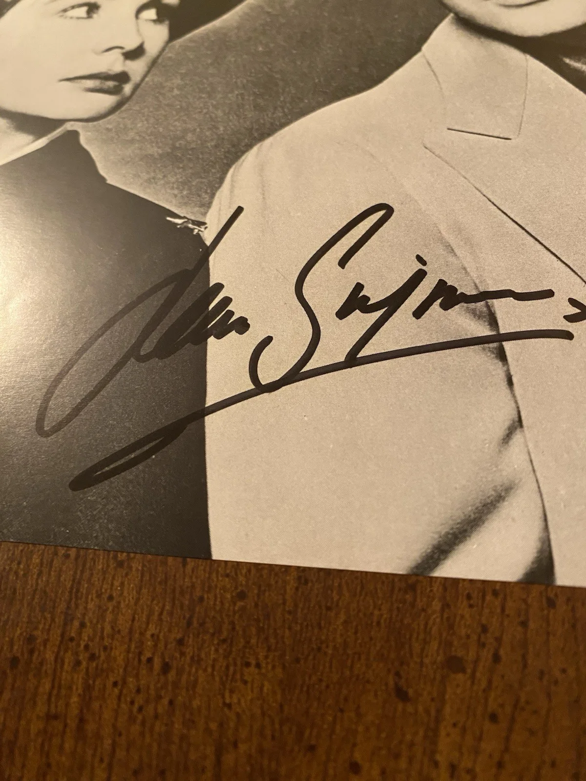 Jean Simmons — Jean Simmons Signed Autographed Photo With Marlon Brando Guys And Dolls, изображение 3
