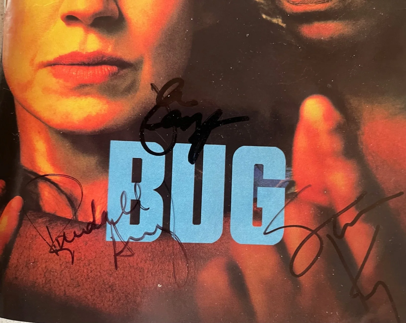Carrie Coon, Namir Smallwood, Randall Arney, Jennifer Engstrom — Tracy Letts' BUG starring Carrie Coon - Signed Playbil by Entire Broadway Cast, image 4