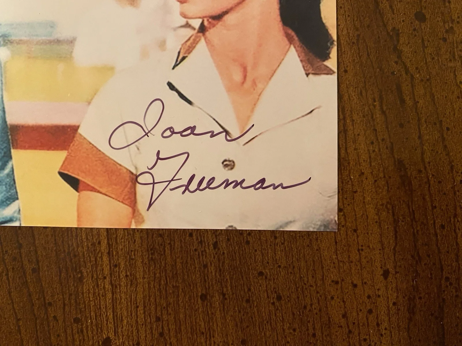 Joan Freeman — Joan Freeman Signed Autographed Photo With Don Knotts The Reluctant Astronaut, изображение 2