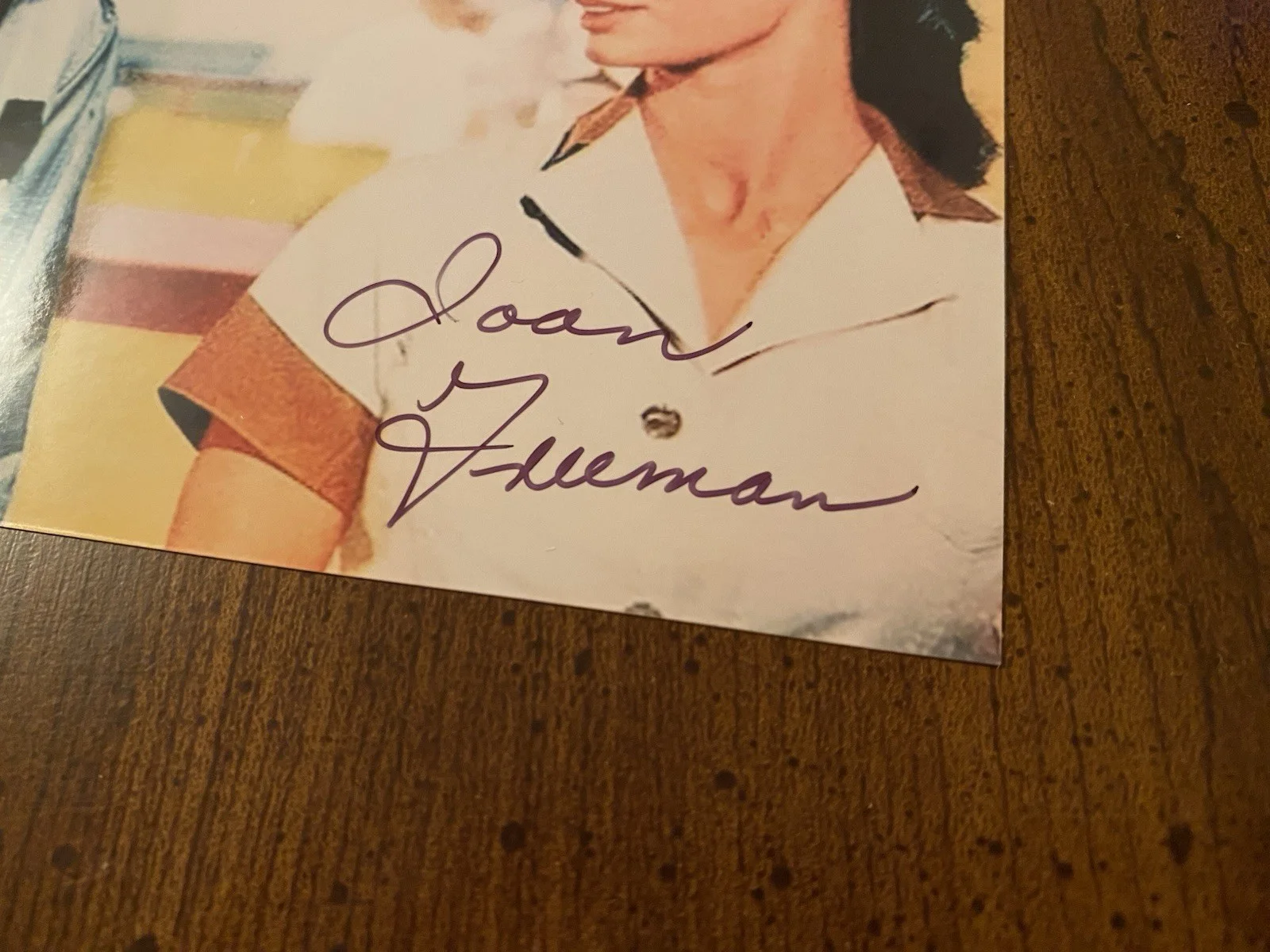 Joan Freeman — Joan Freeman Signed Autographed Photo With Don Knotts The Reluctant Astronaut, изображение 3