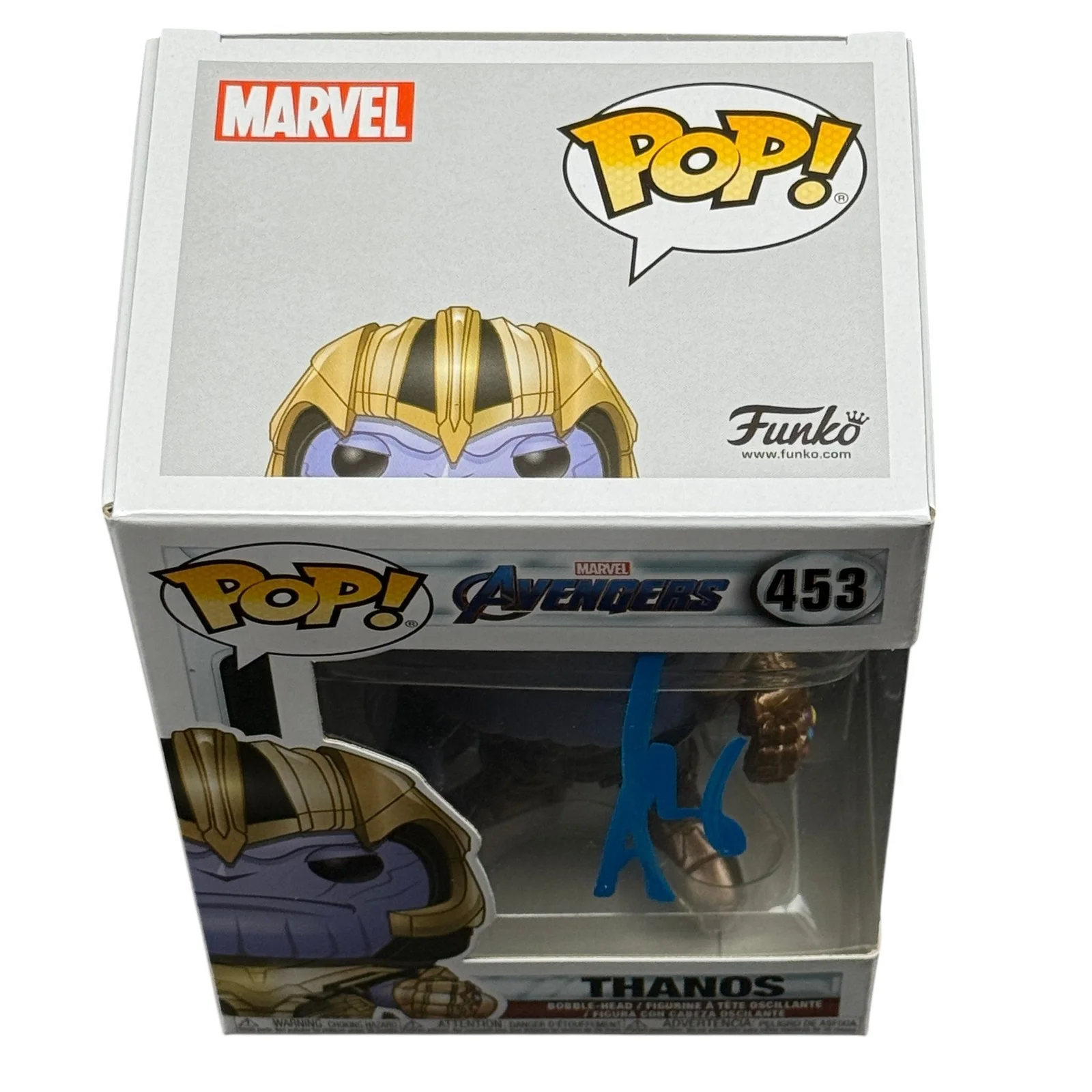 Josh Brolin — Josh Brolin Signed Thanos Funko Pop! #453 Avengers Autograph Beckett Authentic, изображение 5