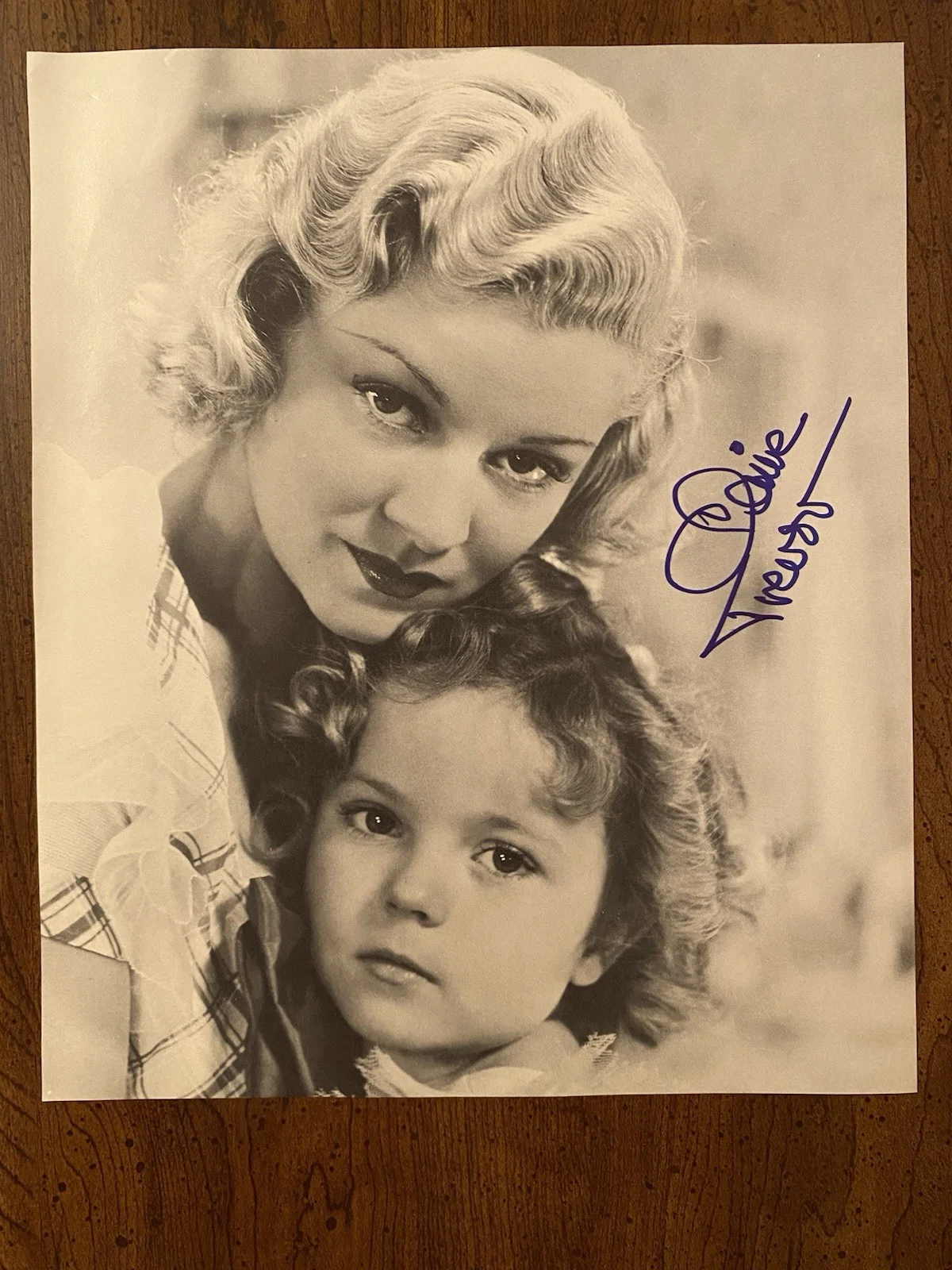 Claire Trevor — Claire Trevor Signed Autographed Photo With COA Baby Take A Bow w Shirley Temple