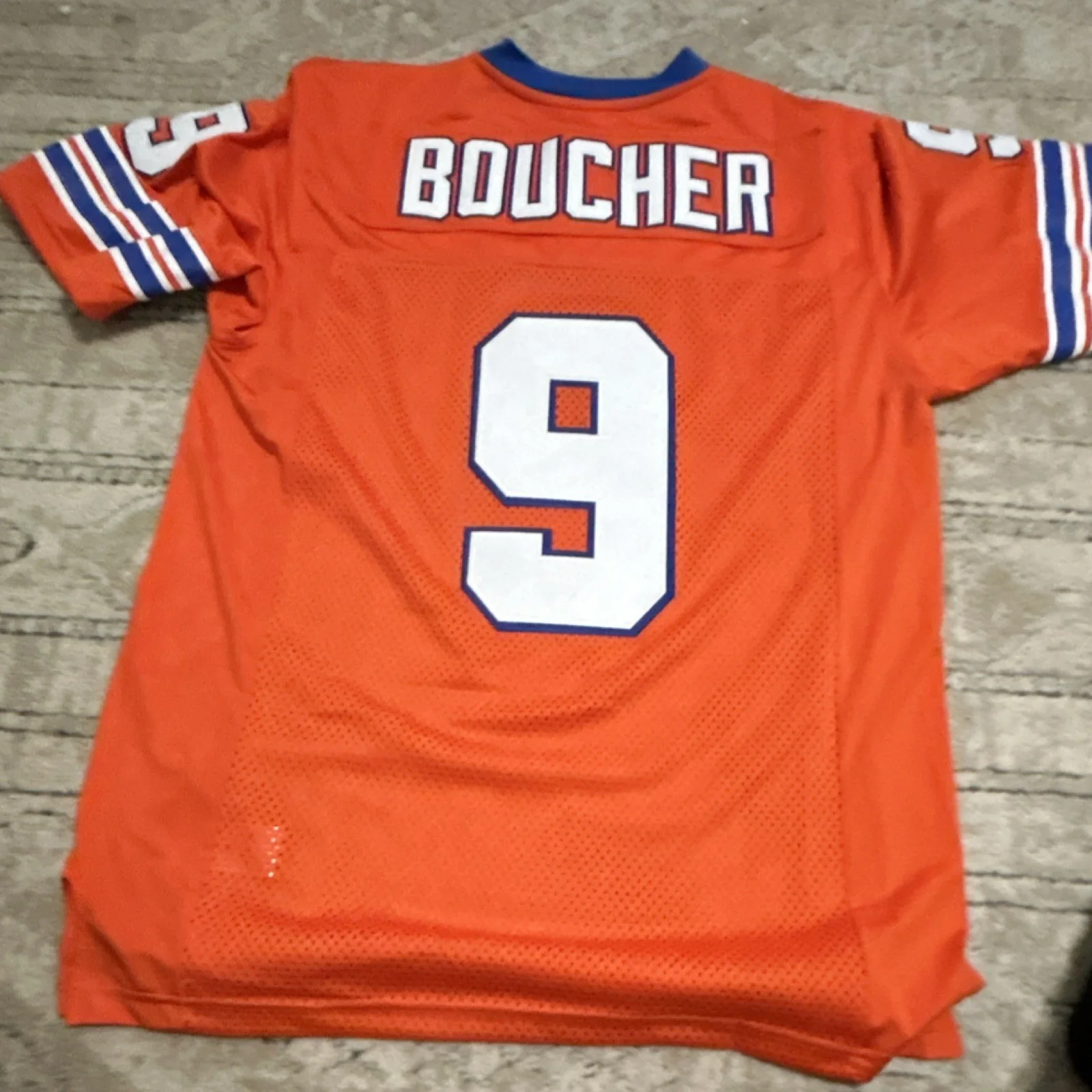 Bobby Boucher The Waterboy Bourbon Bowl Orange Jersey Size M Original, изображение 2