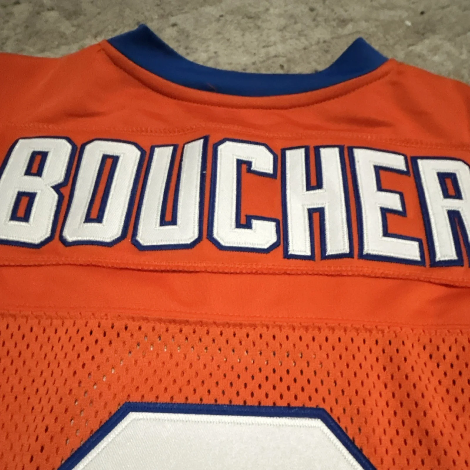 Bobby Boucher The Waterboy Bourbon Bowl Orange Jersey Size M Original, изображение 3