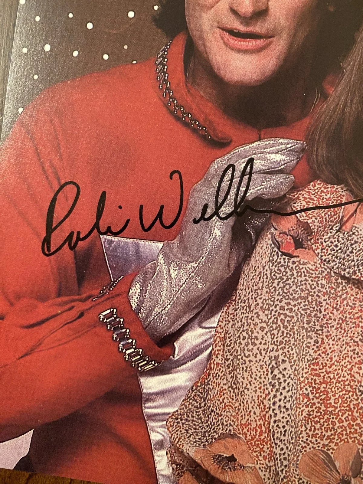 Robin Williams — Robin Williams Signed Autographed Photo With COA Mork And Mindy NICE, image 2
