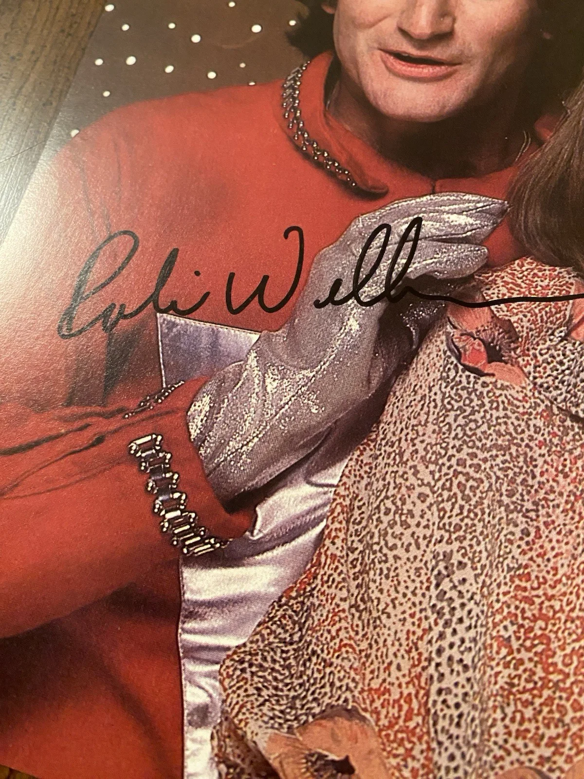 Robin Williams — Robin Williams Signed Autographed Photo With COA Mork And Mindy NICE, image 3
