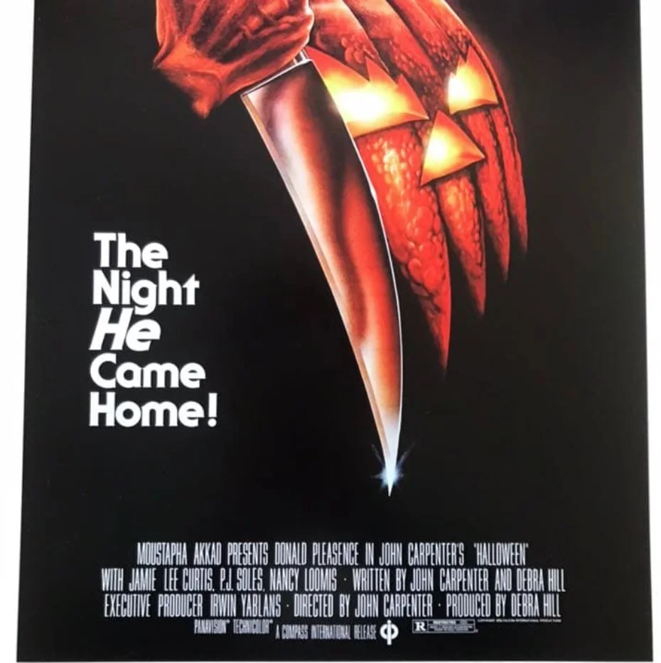 NICK CASTLE SIGNED 'HALLOWEEN' 27x40 F/S FULL-SIZE MOVIE POSTER BECKETT COA JPN, изображение 4