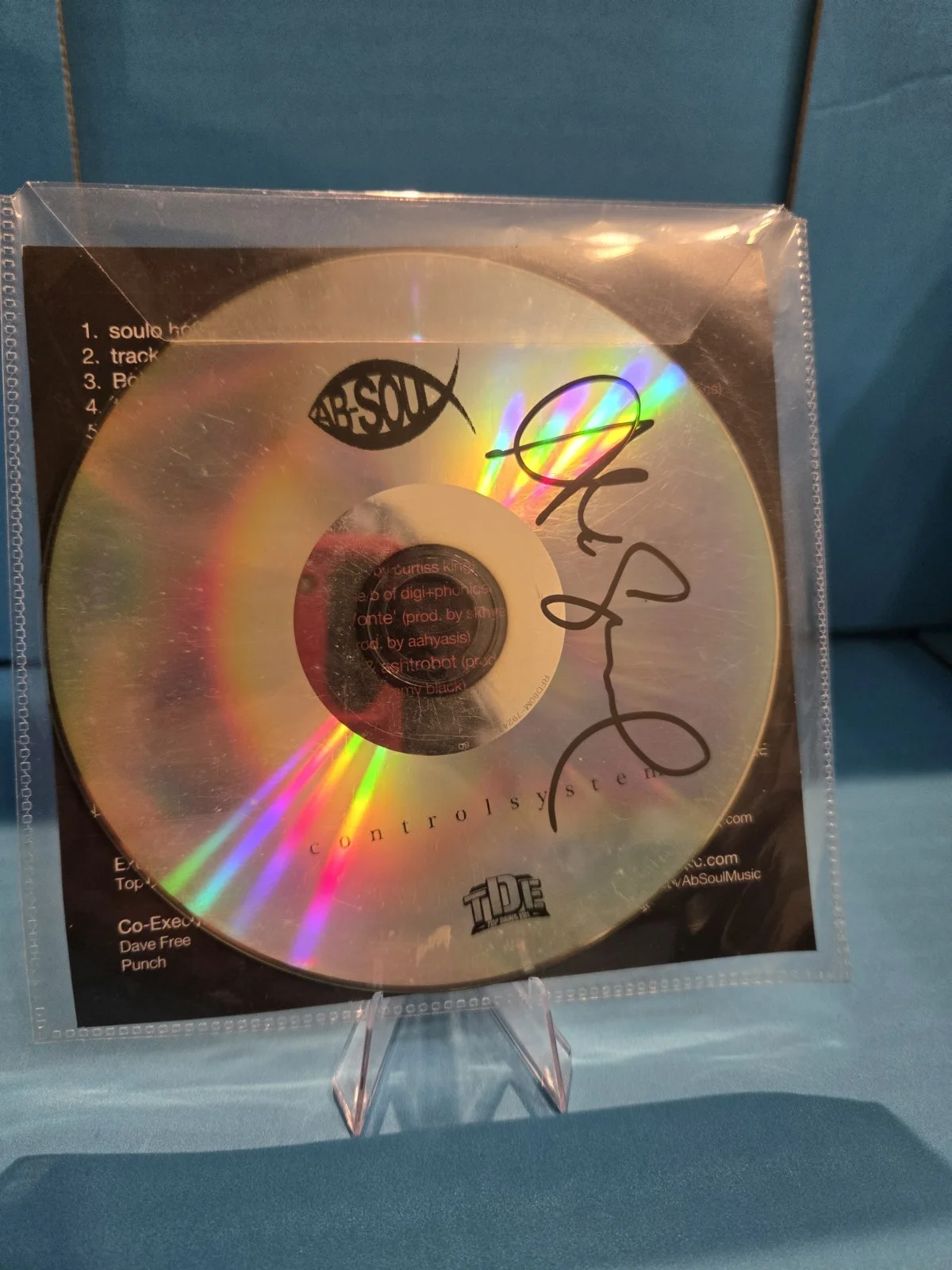 AUTOGRAPHED AB-SOUL/SCHOOLBOY Q ALBUM BUNDLE. (2 DISC), image 3