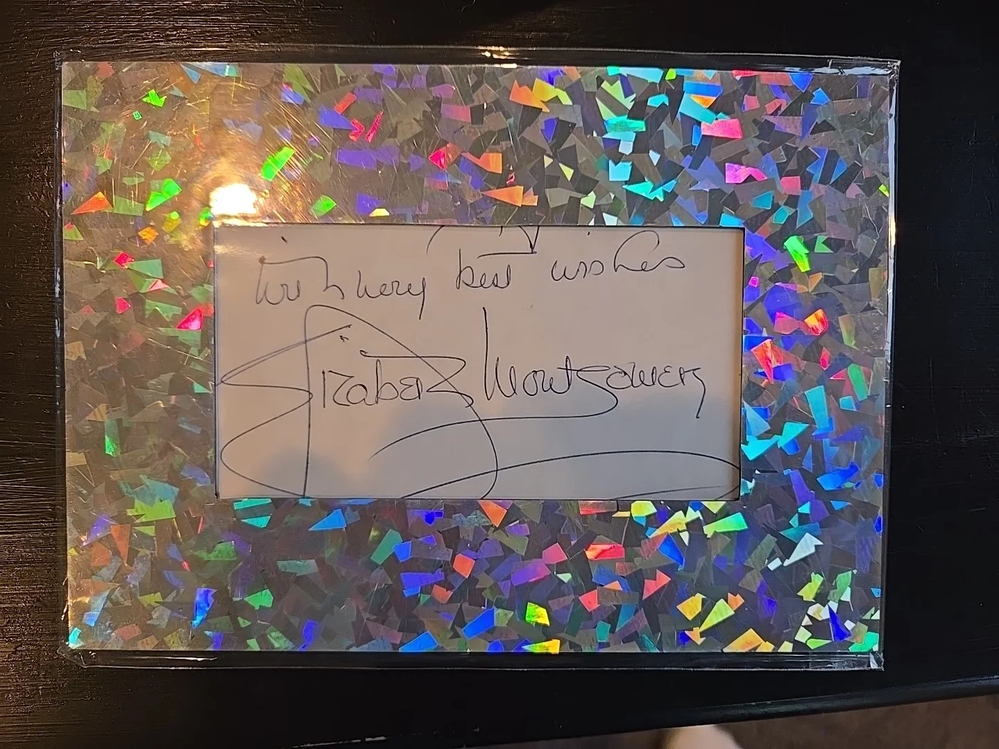 2020 The Bar Elizabeth Montgomery 1/1 Superfoil Cut Sig PSA/DNA Bewitched, изображение 2