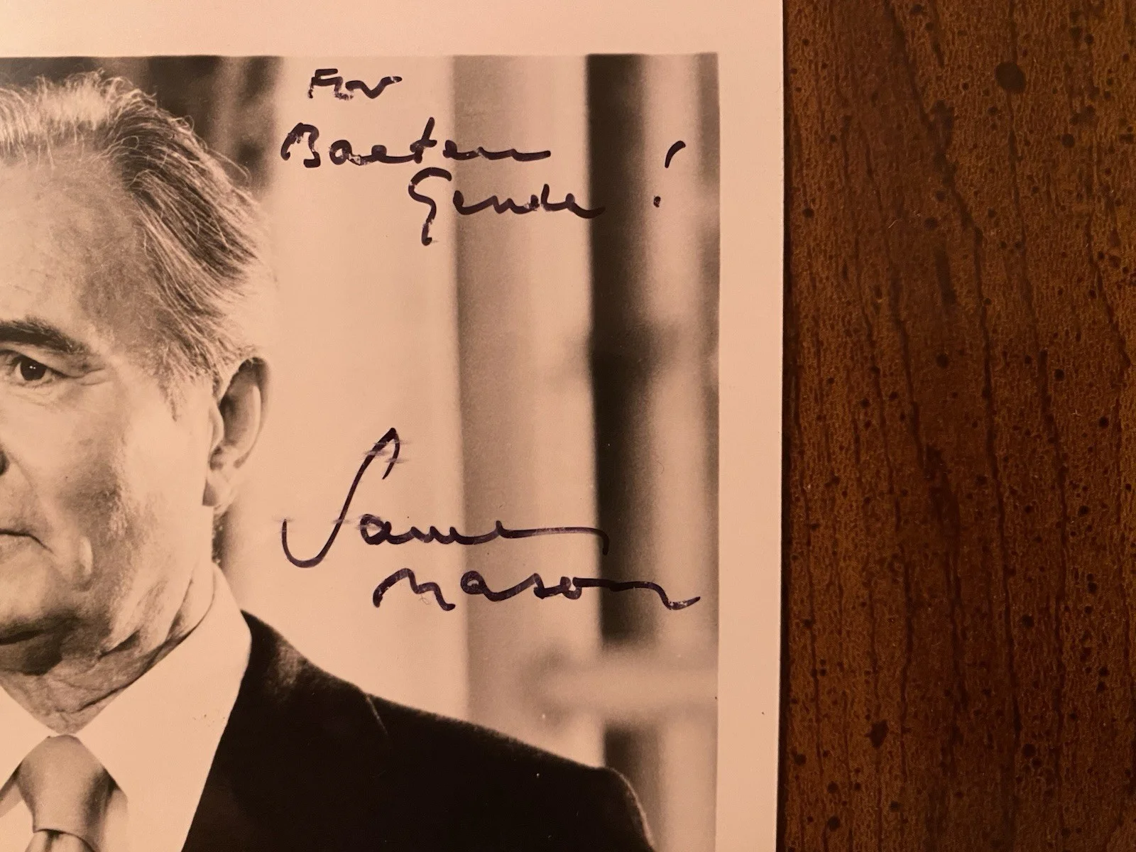 James Mason — James Mason Signed Autographed Photo With COA The Verdict A D Lolita, изображение 2