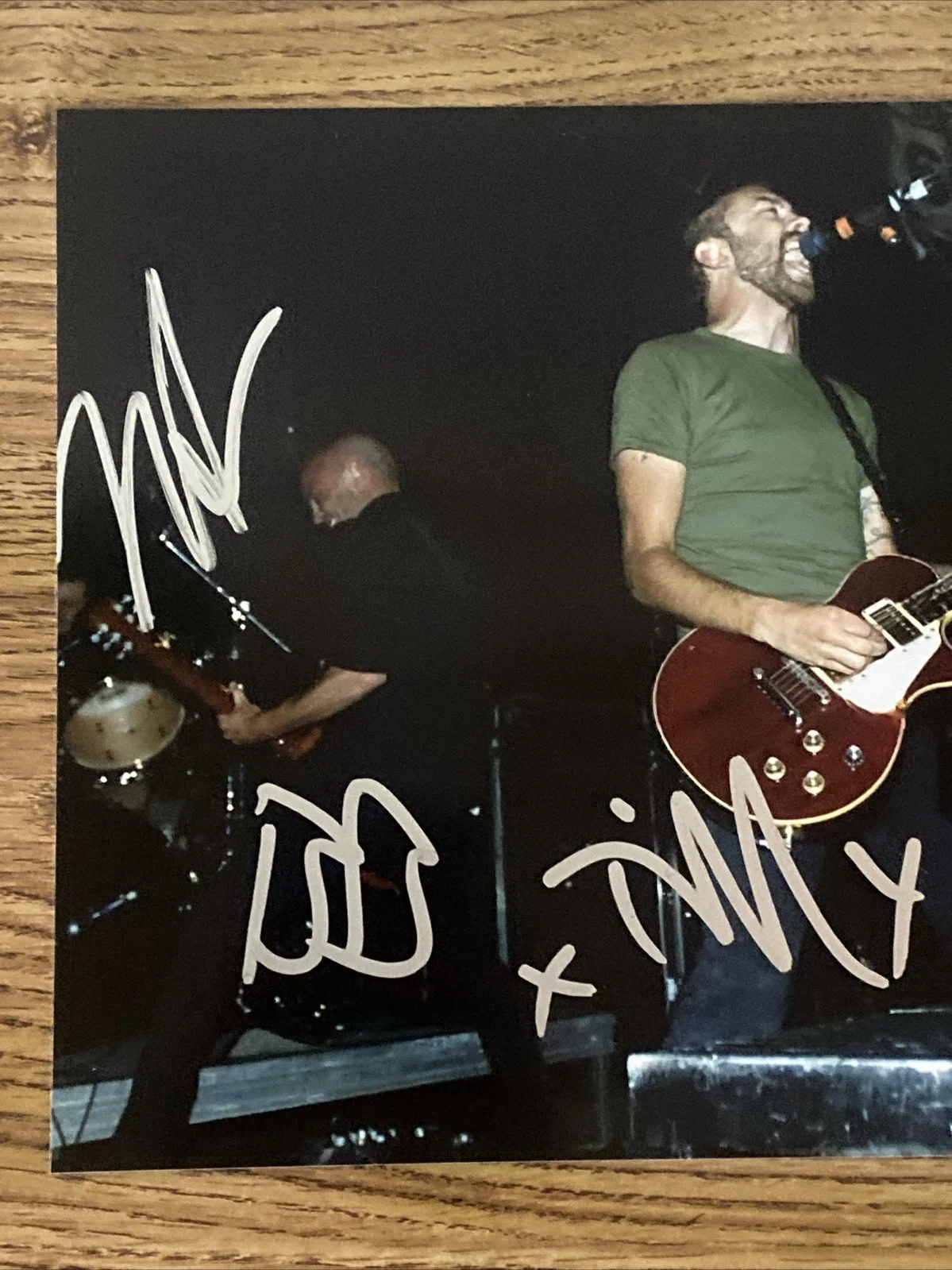 Rise Against Band Autographed 8x10 Photo Tim Mcilrath +3, image 2