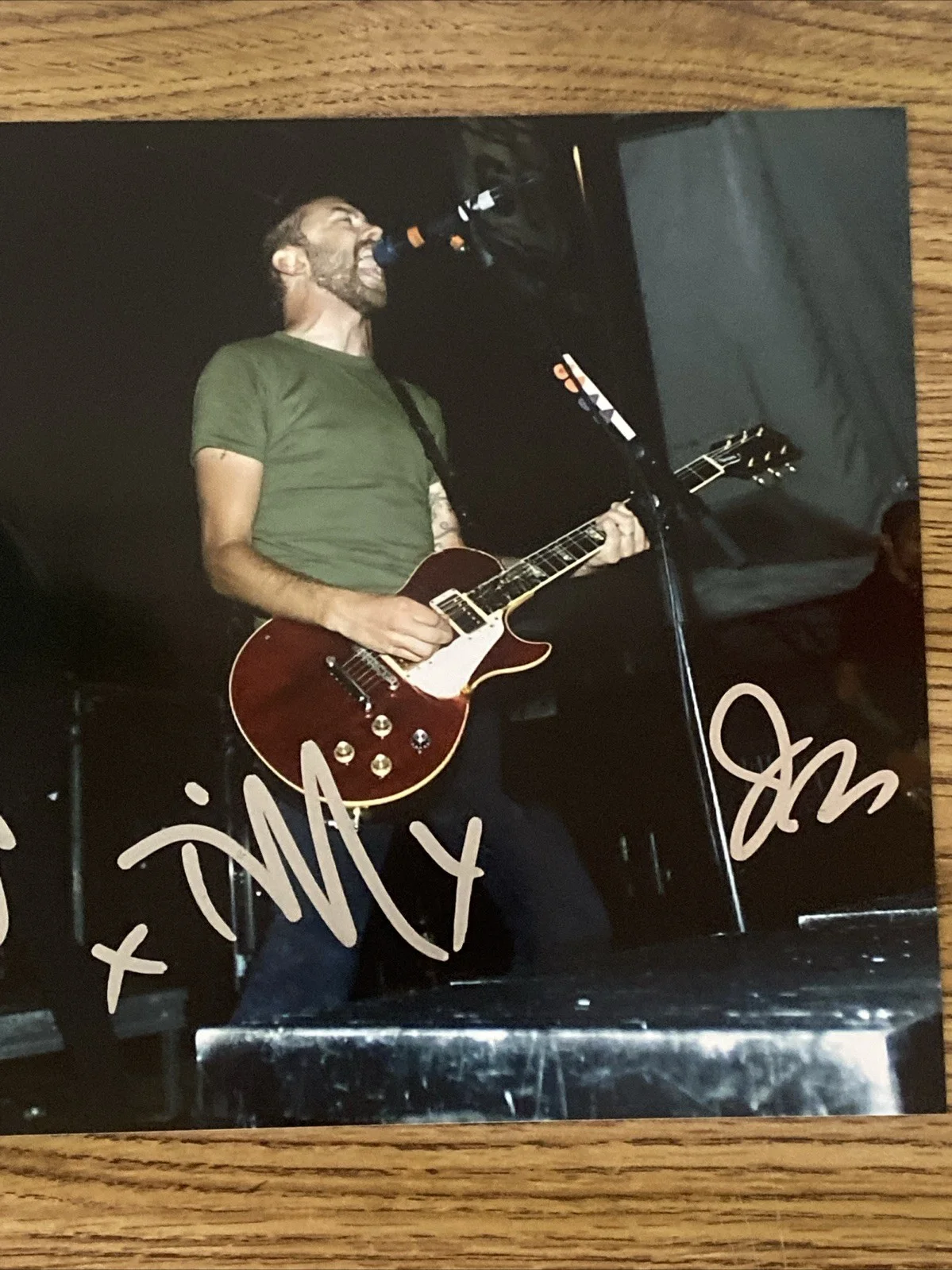 Rise Against Band Autographed 8x10 Photo Tim Mcilrath +3, image 3