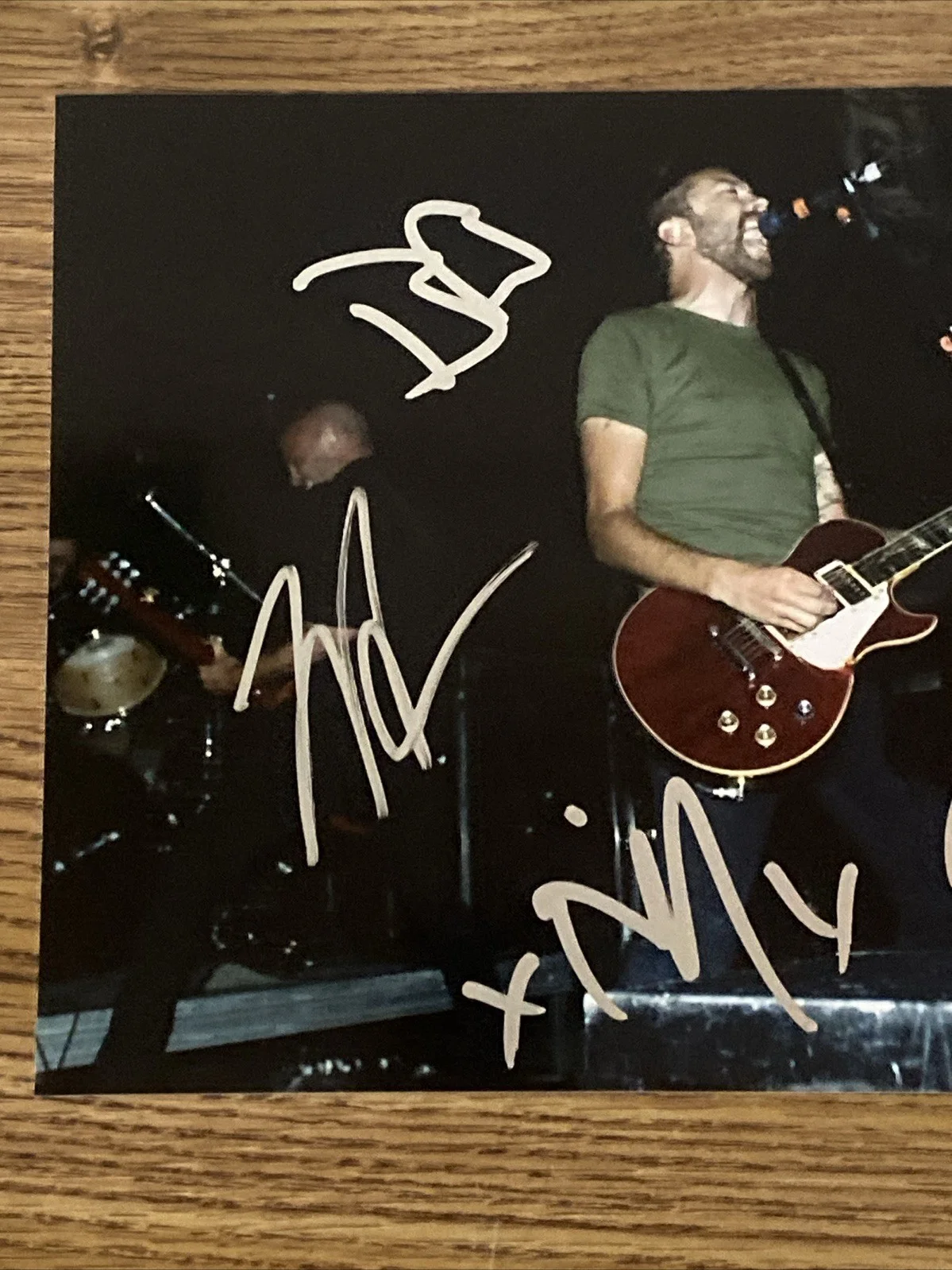Rise Against Band Autographed 8x10 Photo Tim Mcilrath +3, изображение 2