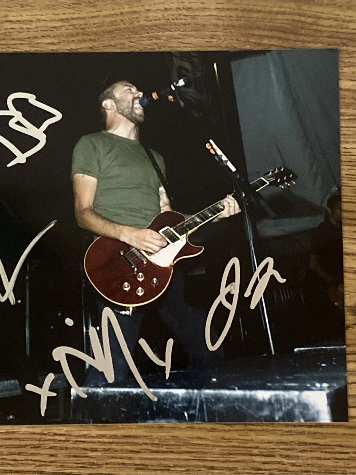 Rise Against Band Autographed 8x10 Photo Tim Mcilrath +3, изображение 3