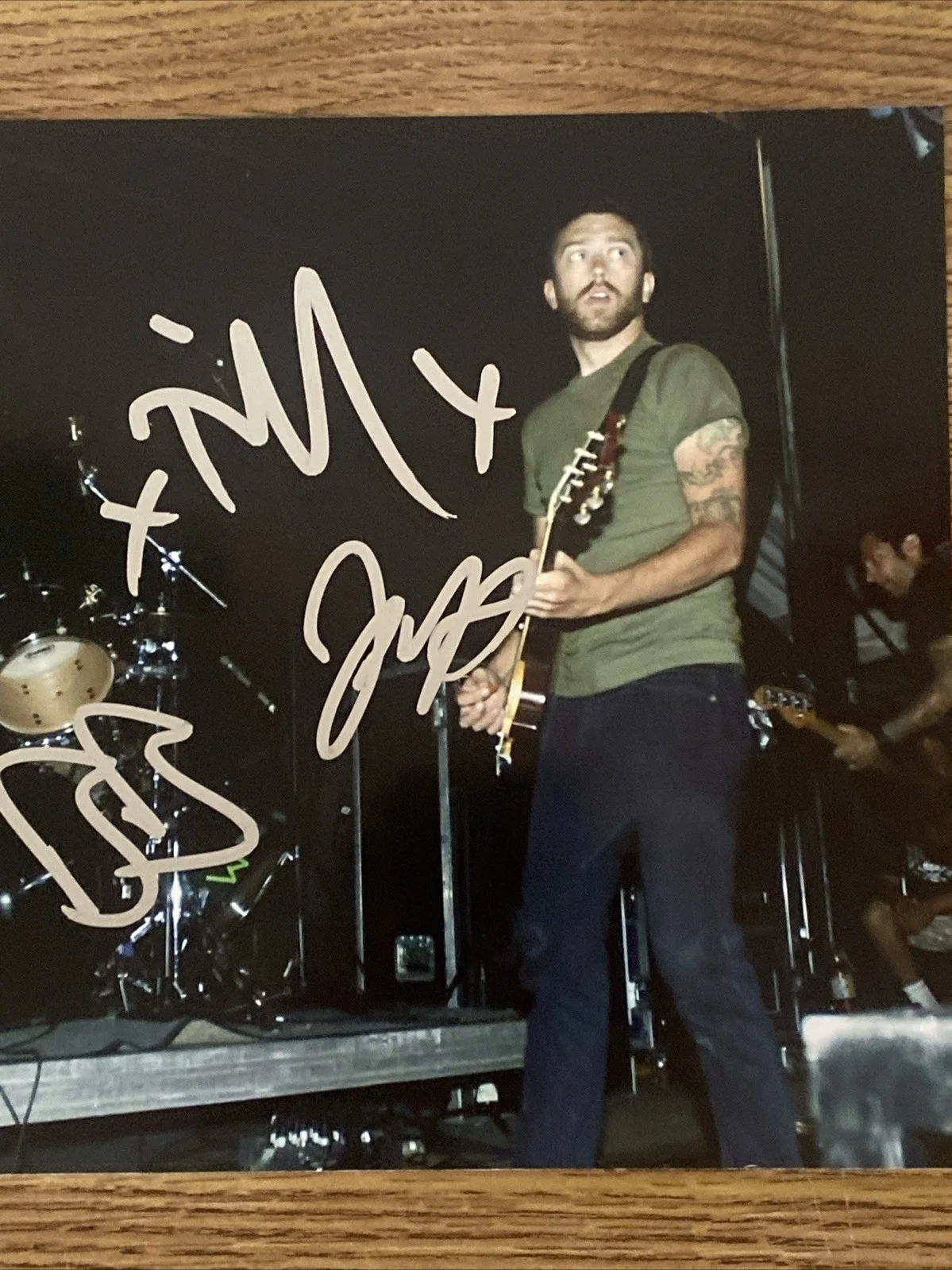 Rise Against Band Autographed 8x10 Photo Tim Mcilrath +3, изображение 3