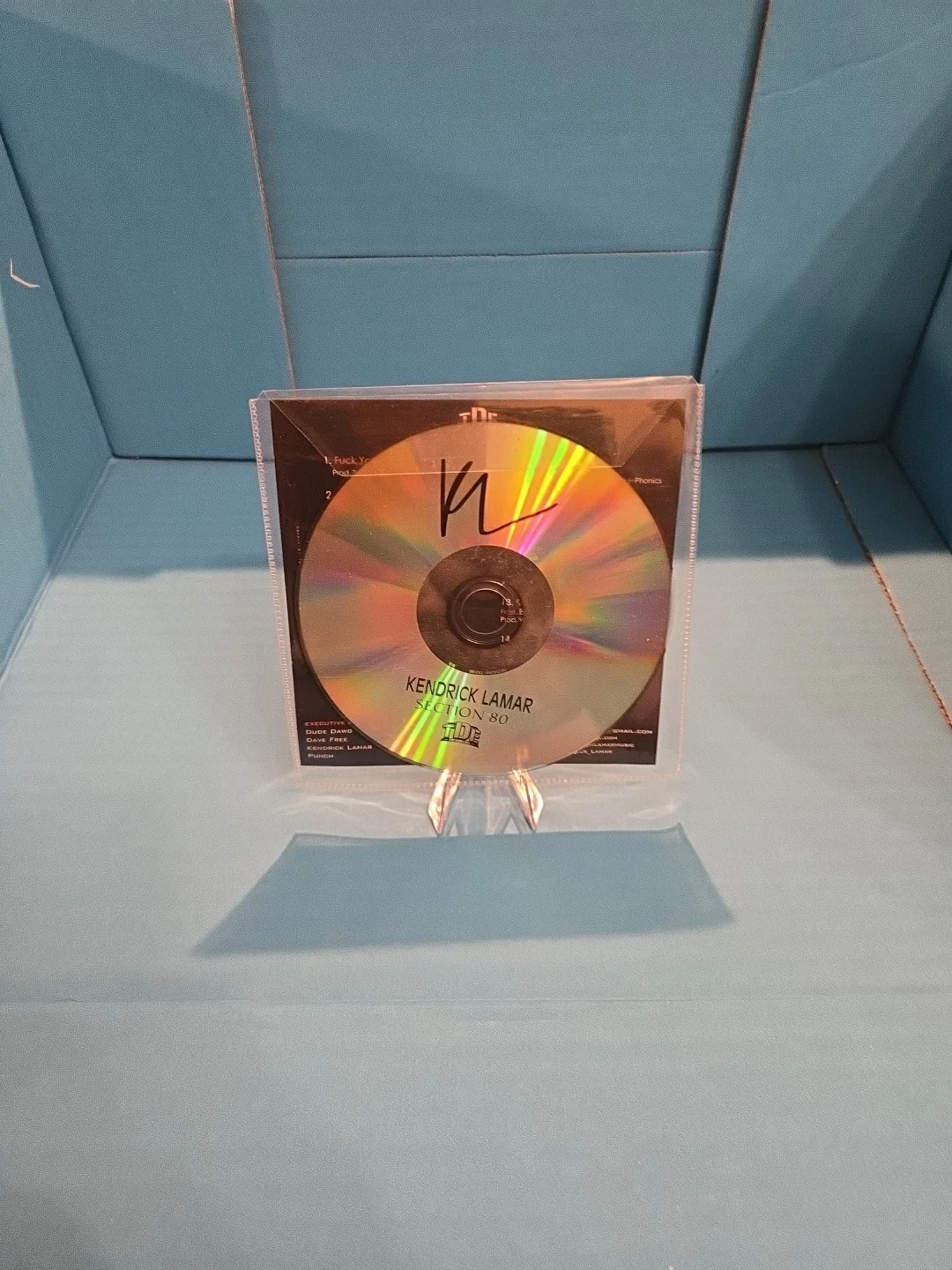 AUTOGRAPHED KENDRICK LAMAR SECTION 80 ALBUM, image 3