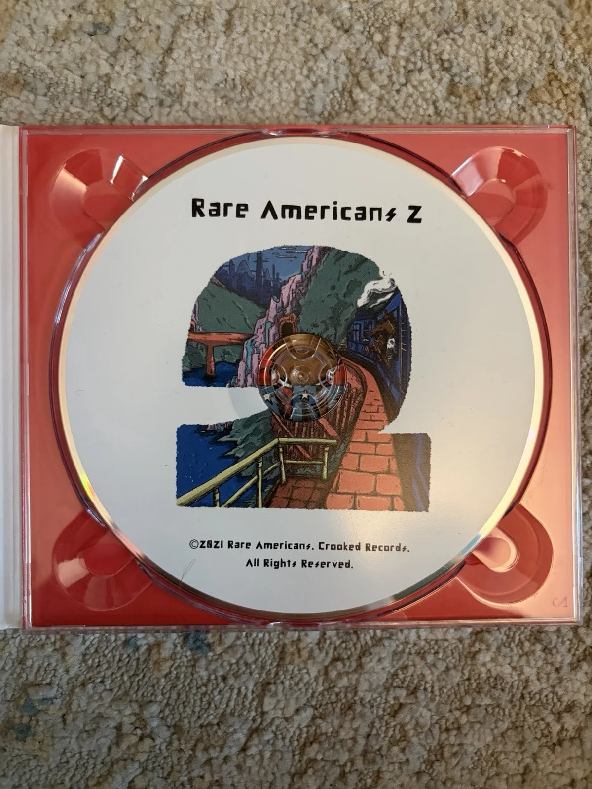 Rare Americans 2 Signed Autographed CD w/ Lubo Signature Original Lineup 2021, image 2