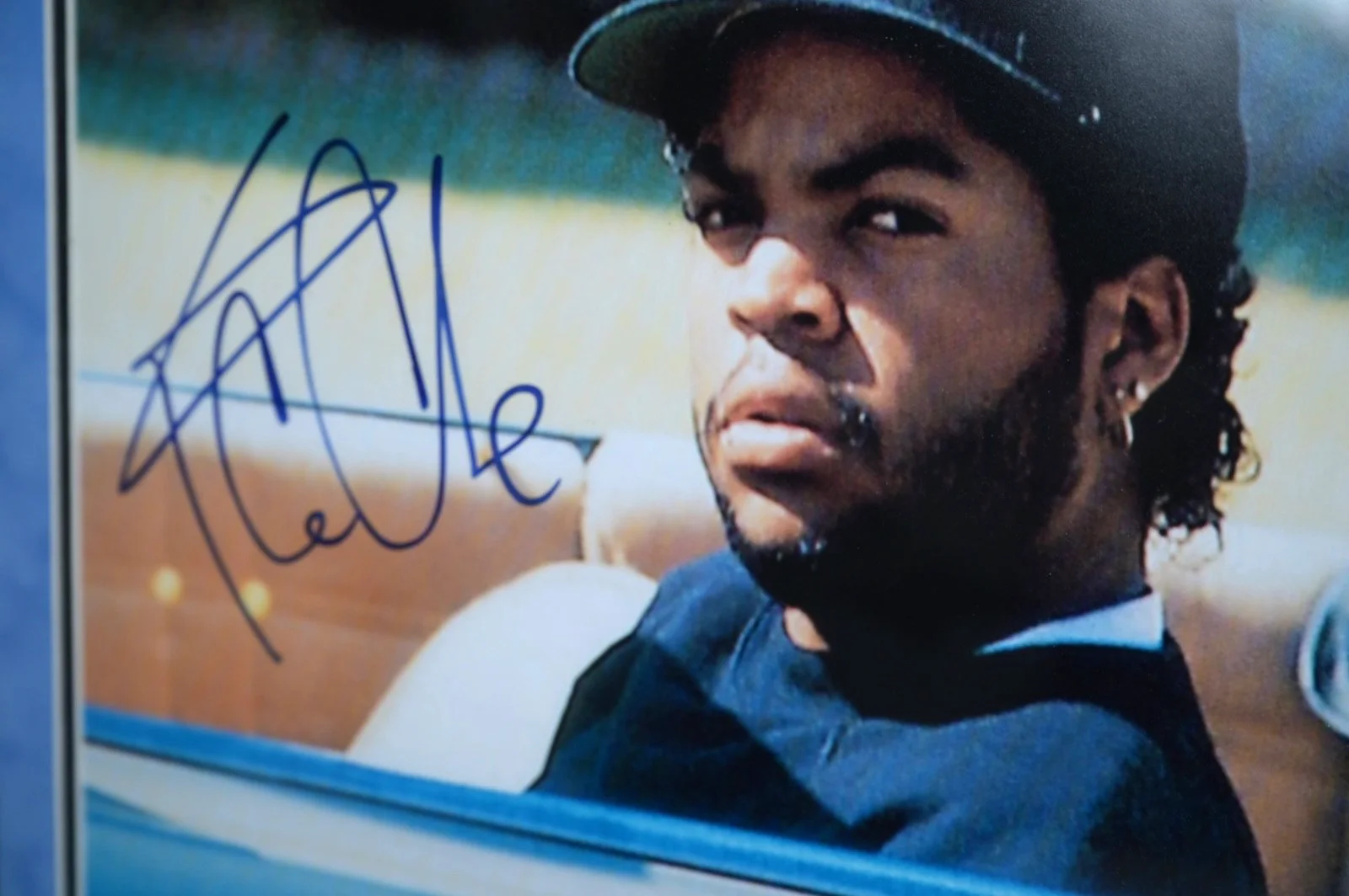 Ice Cube — Ice Cube Signed Photo Boyz n the Hood Autograph JSA COA Framed NWA 23" x 27", изображение 4