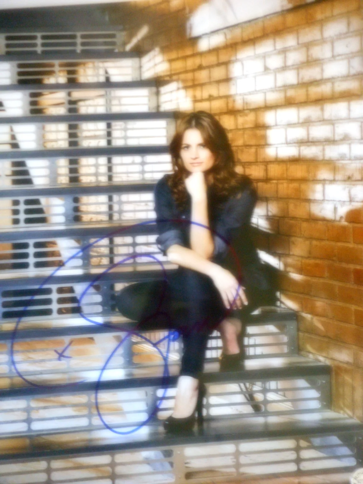 Stana Katic — Stana Katic signed CASTLE (Kate) Detective 8x10 Photo Coa & #d Holograms, image 3