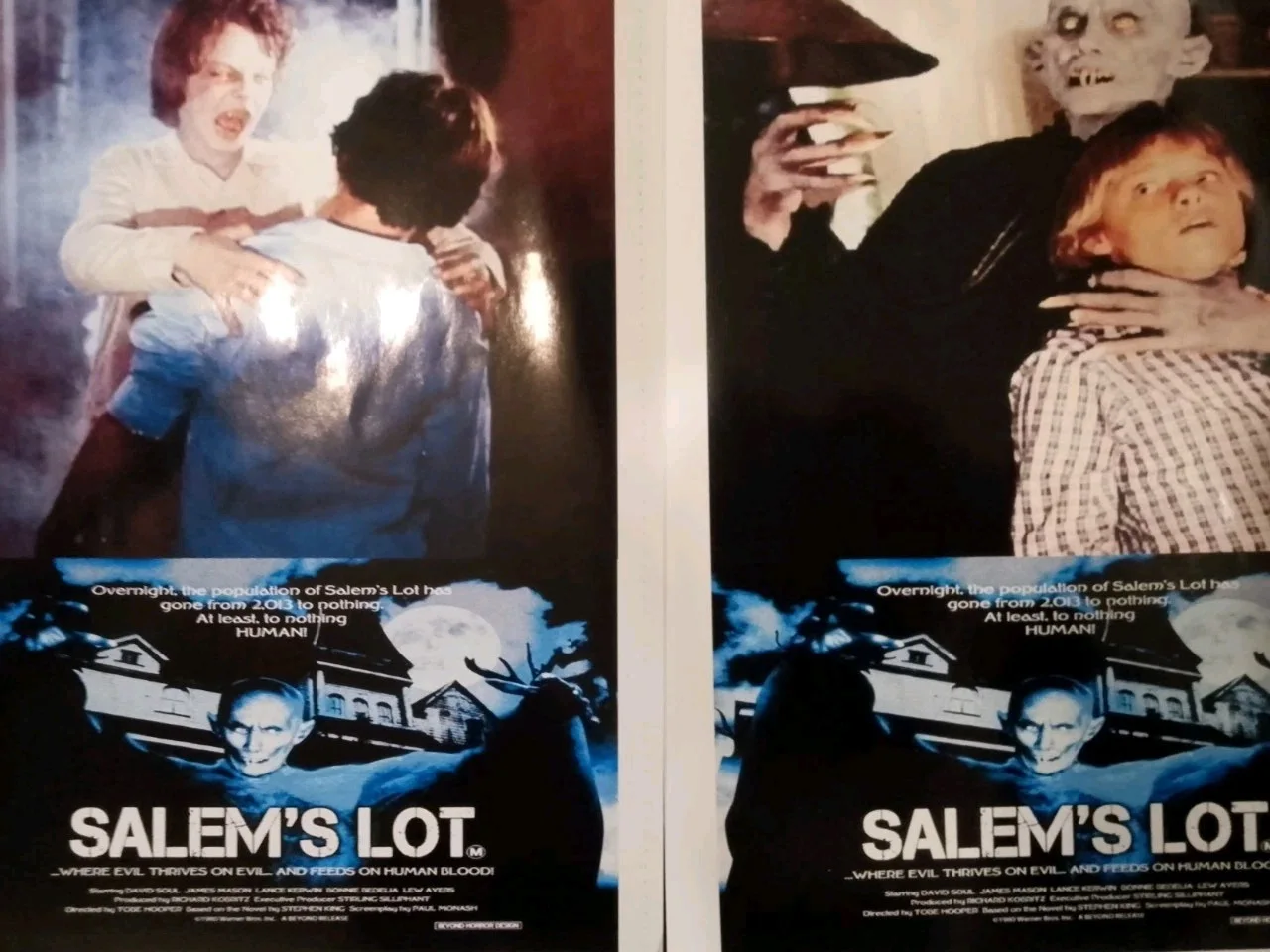Salem's Lot 1980. 10 Unofficial promotion glossy prints A4 size.+ . new, изображение 3
