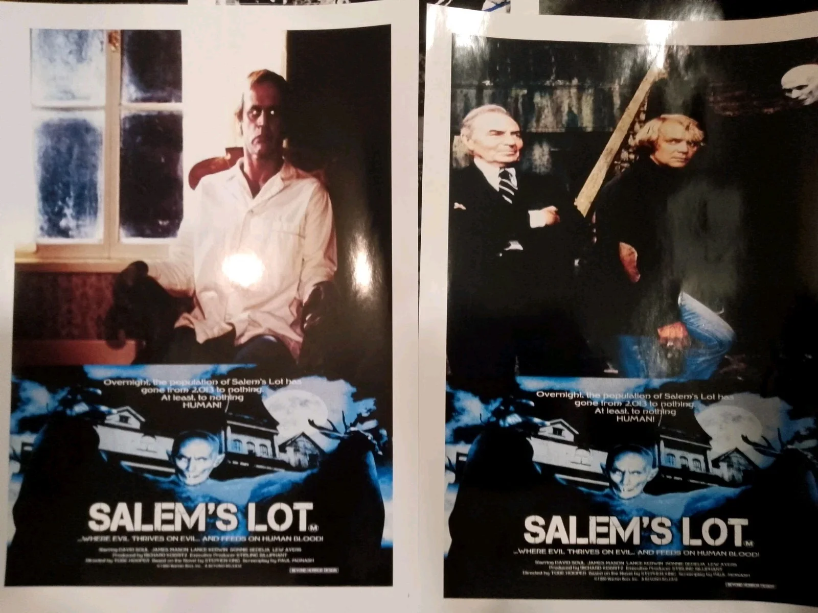 Salem's Lot 1980. 10 Unofficial promotion glossy prints A4 size.+ . new, изображение 4