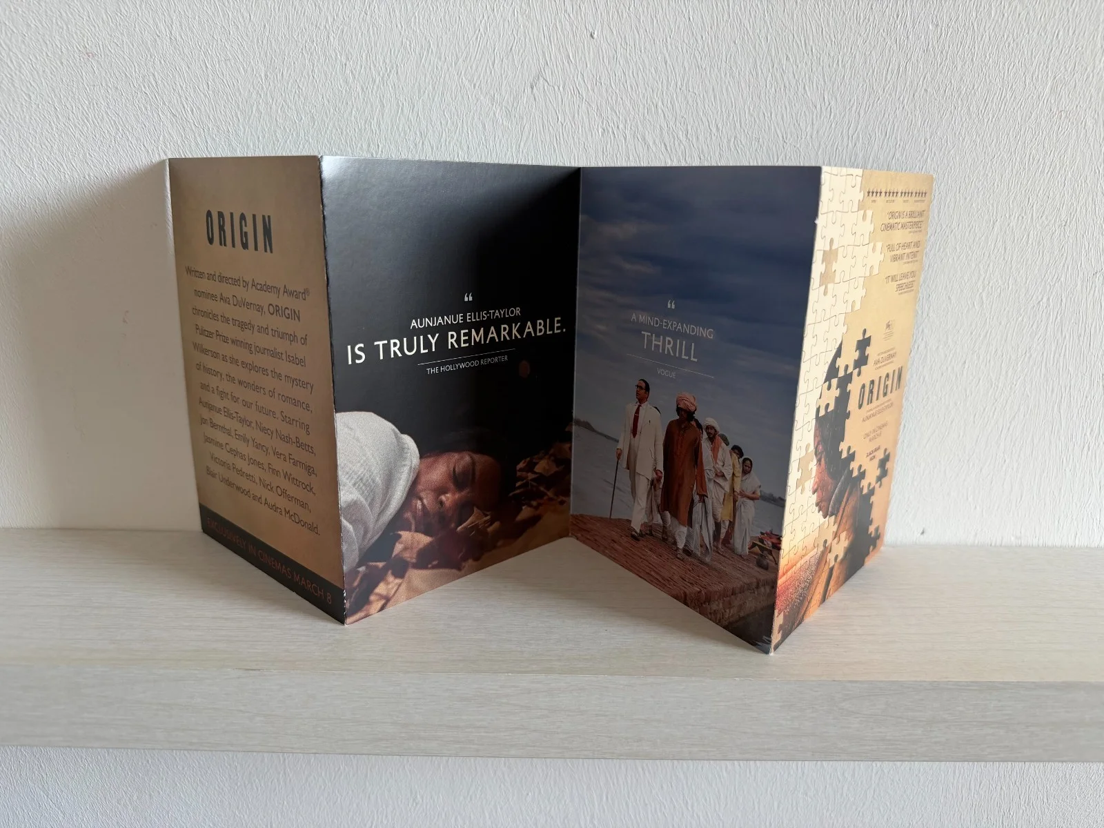 Origin 2023 Ava DuVernay Venice TIFF Promo Postcard Brochure Festival, изображение 2
