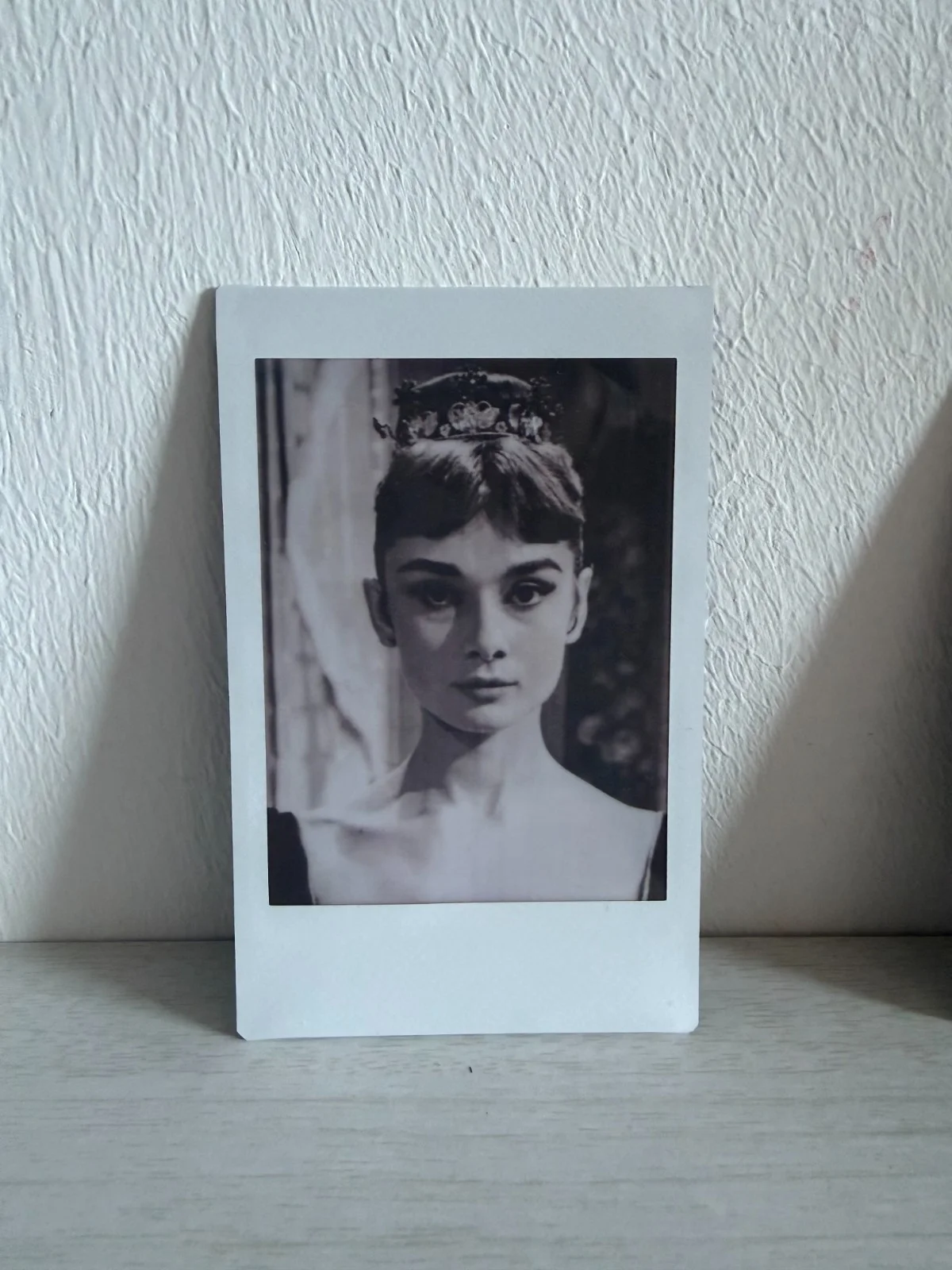 Audrey Hepburn War & Peace Natasha Rostova Fuji Instax Mini Black White B&W 2, изображение 2