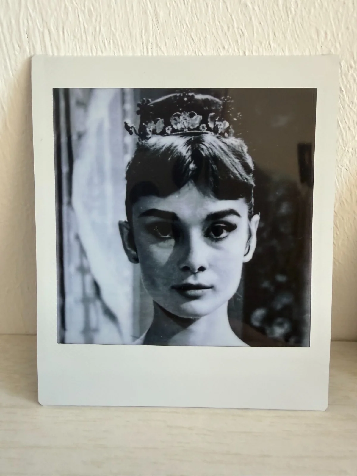 Audrey Hepburn War & Peace Natasha Rostova Fuji Instax Mini Black White B&W 1, изображение 2