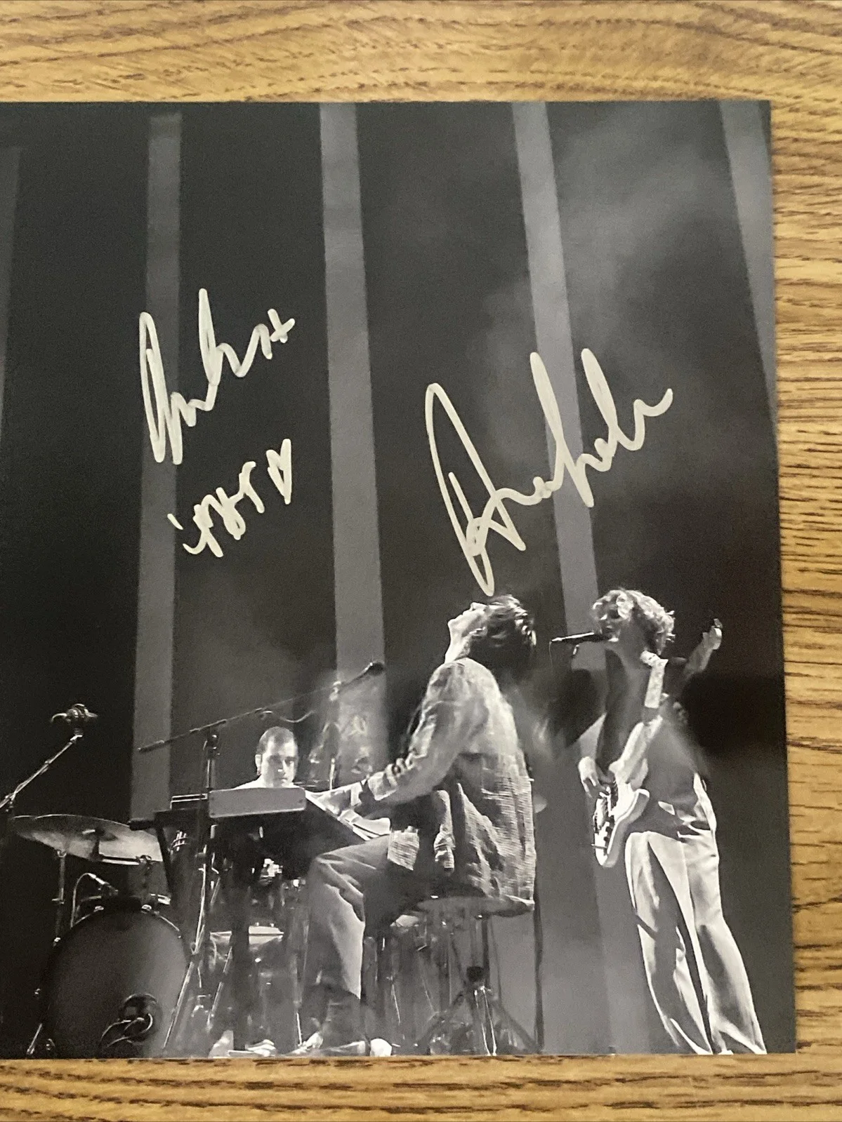 Parcels Band Autographed 8x10 Photo Australian Electric Pop Pat Hetherington +3, изображение 3