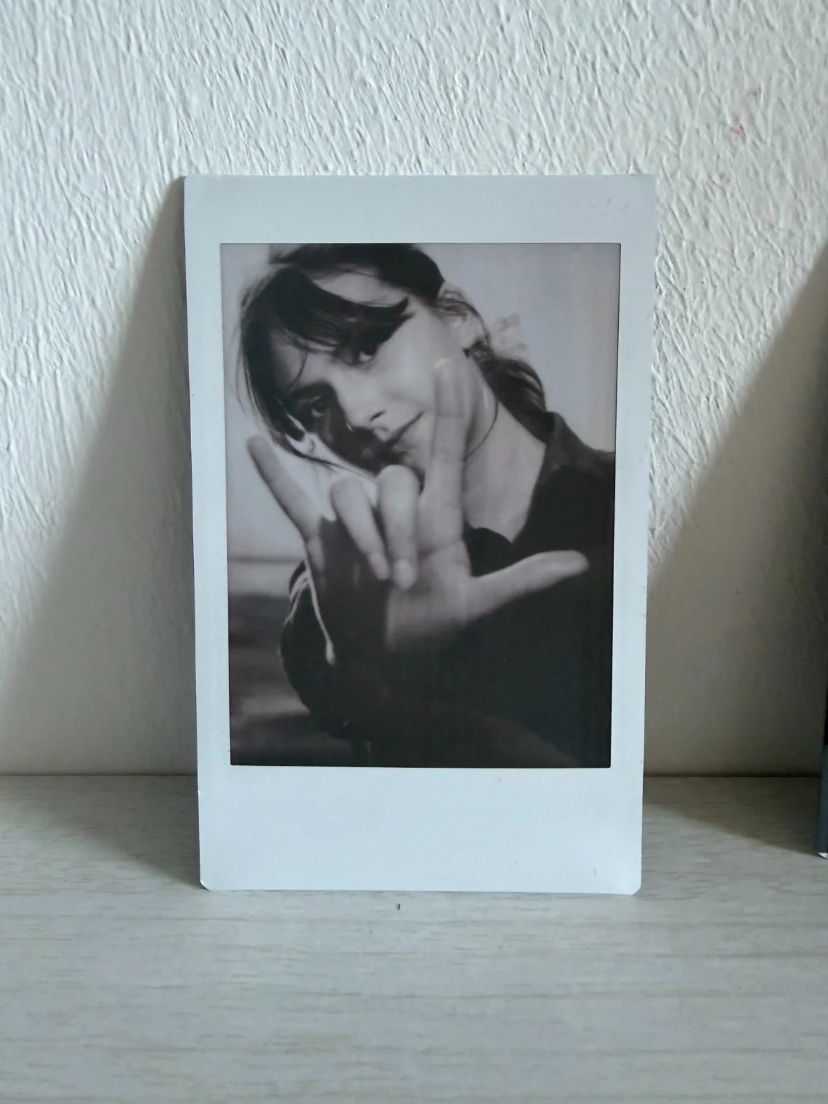 Emilia Jones CODA Ruby Rossi Fuji Instax Mini Black White B&W Photo Print 2, image 2