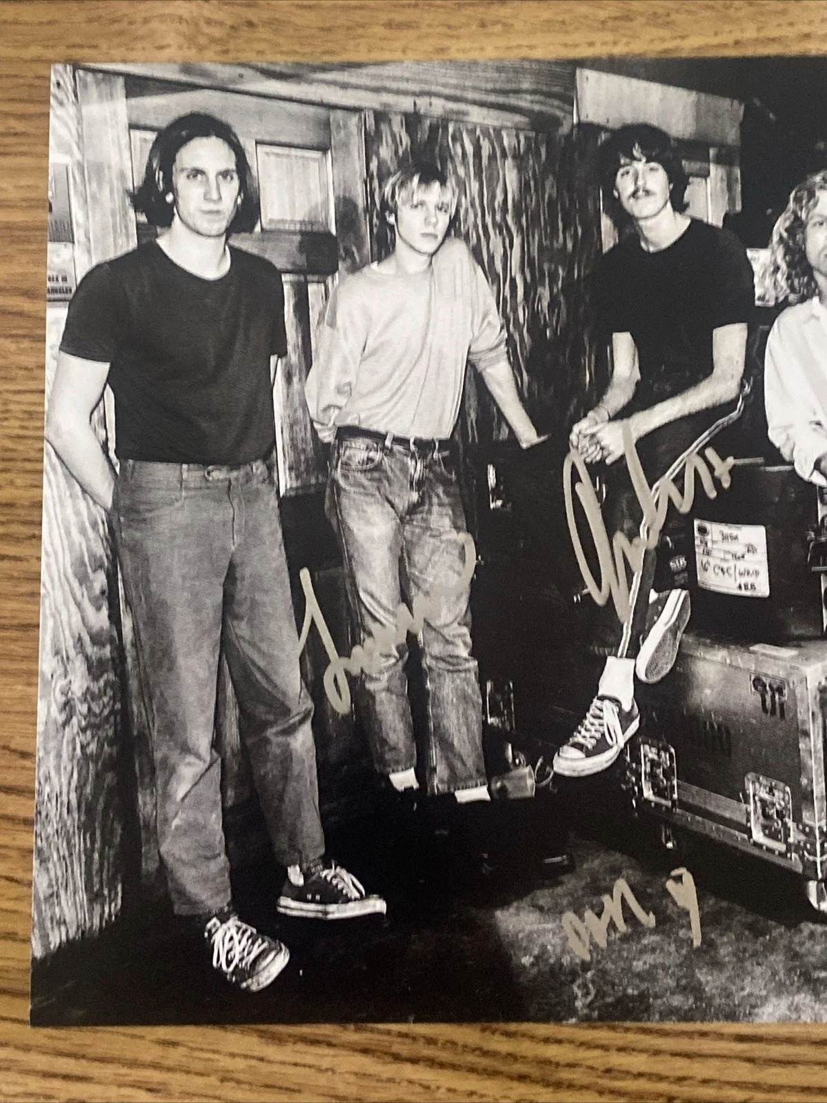 Parcels Band Autographed 8x10 Photo Australian Electric Pop Pat Hetherington +3, изображение 2