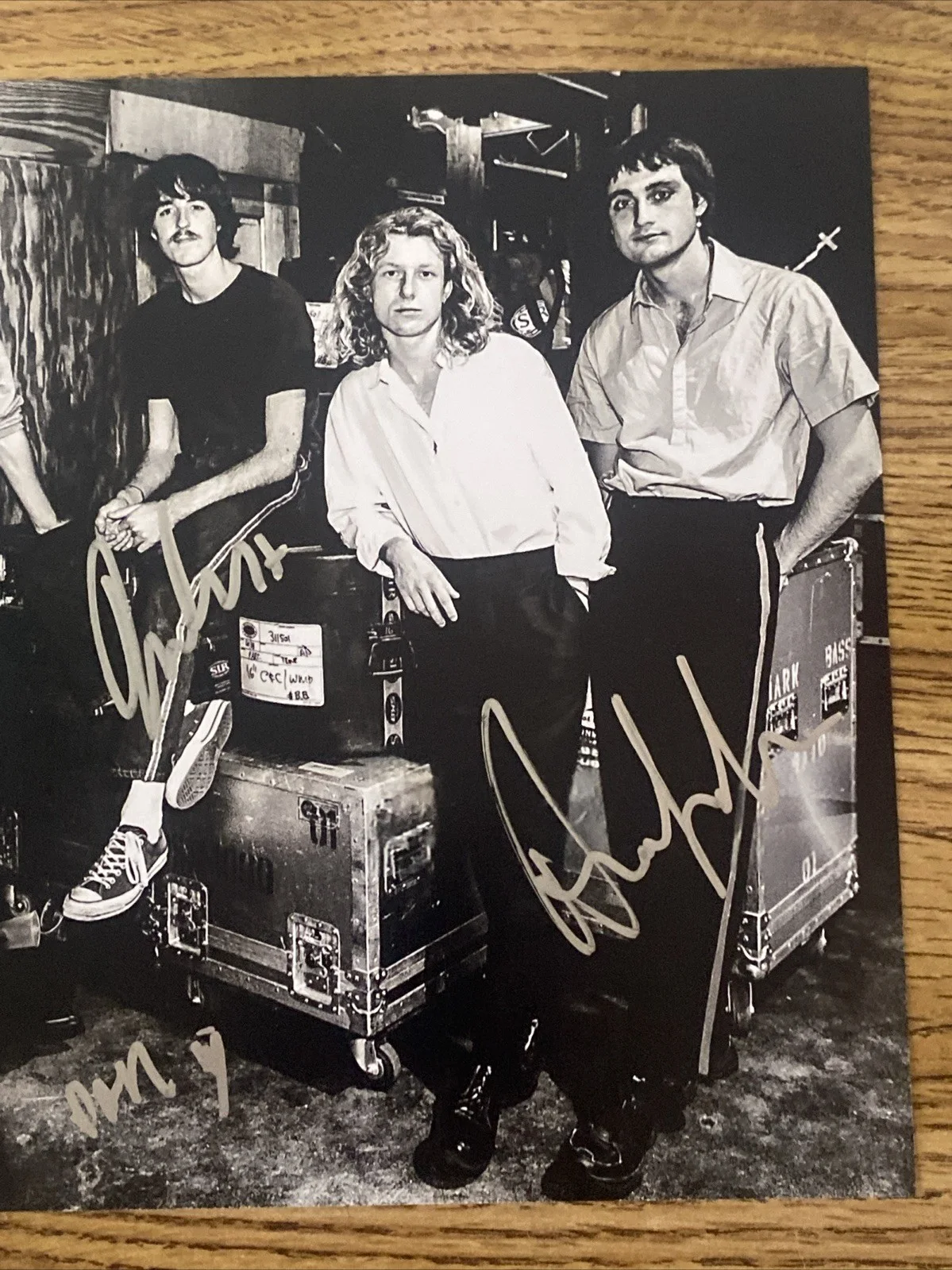 Parcels Band Autographed 8x10 Photo Australian Electric Pop Pat Hetherington +3, изображение 3