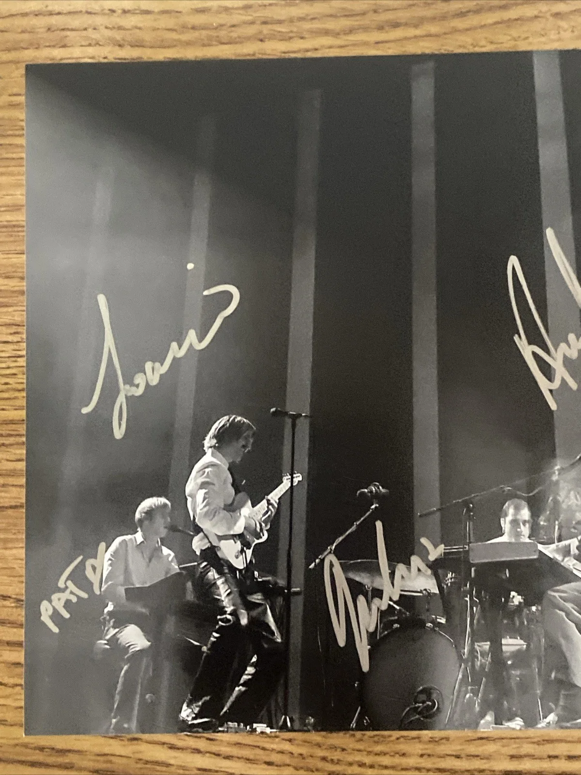Parcels Band Autographed 8x10 Photo Australian Electric Pop Pat Hetherington +3, изображение 2