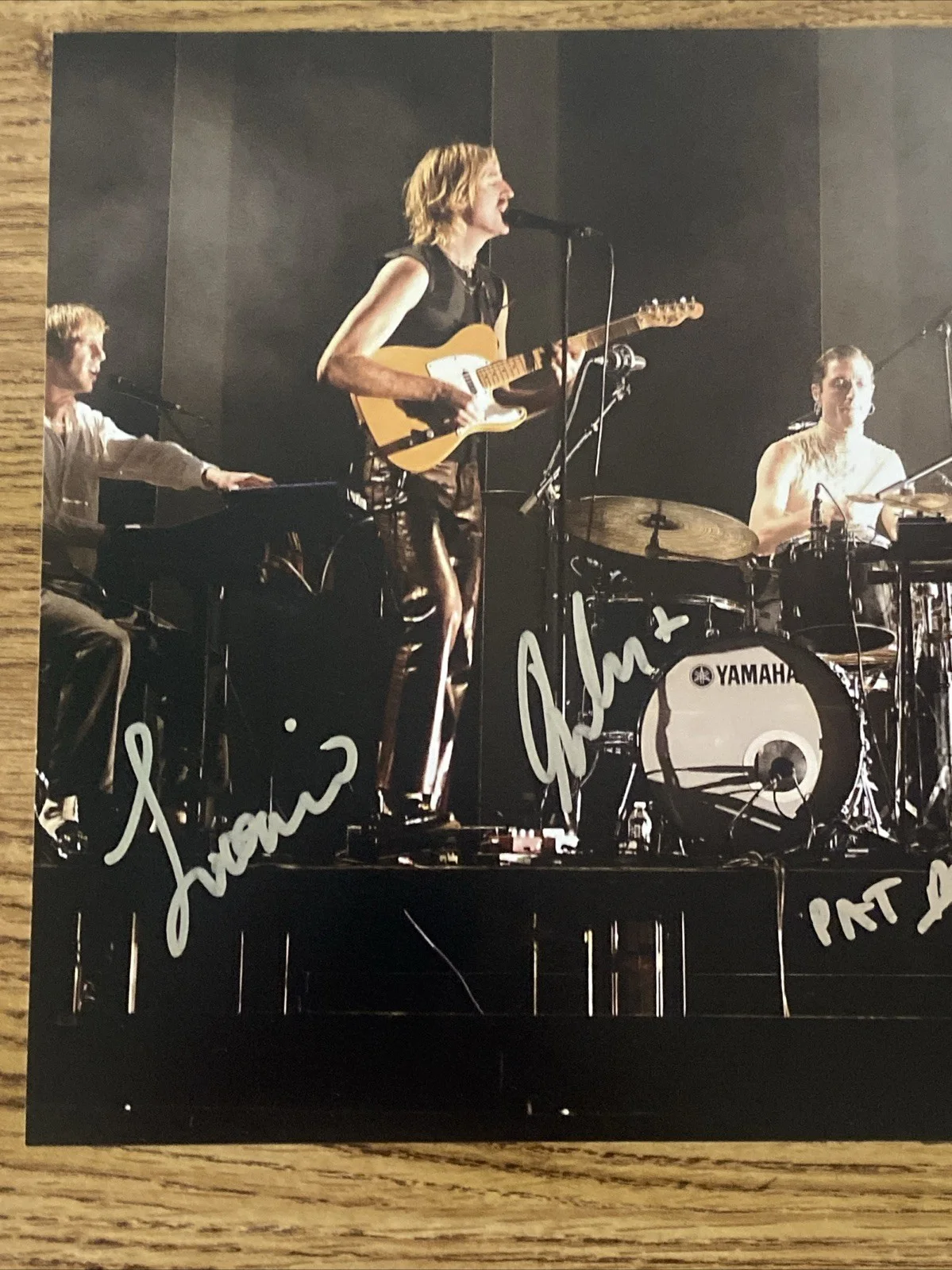 Parcels Band Autographed 8x10 Photo Australian Electric Pop Pat Hetherington +3, изображение 2