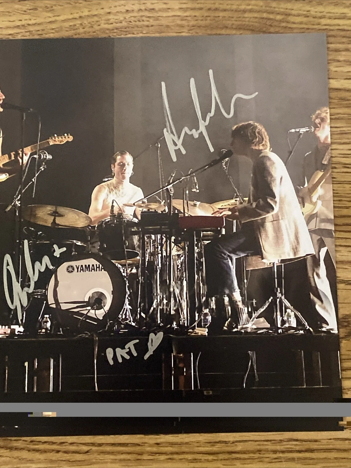 Parcels Band Autographed 8x10 Photo Australian Electric Pop Pat Hetherington +3, изображение 3