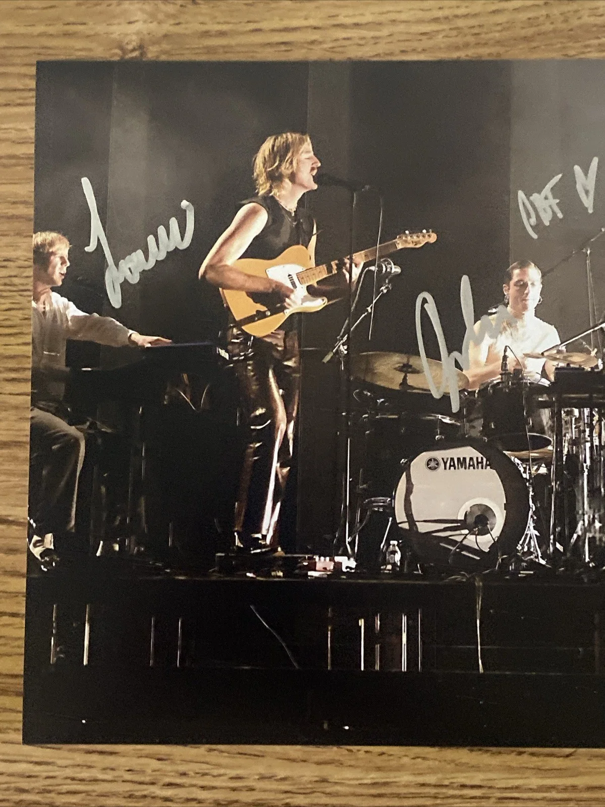 Parcels Band Autographed 8x10 Photo Australian Electric Pop Pat Hetherington +3, изображение 2