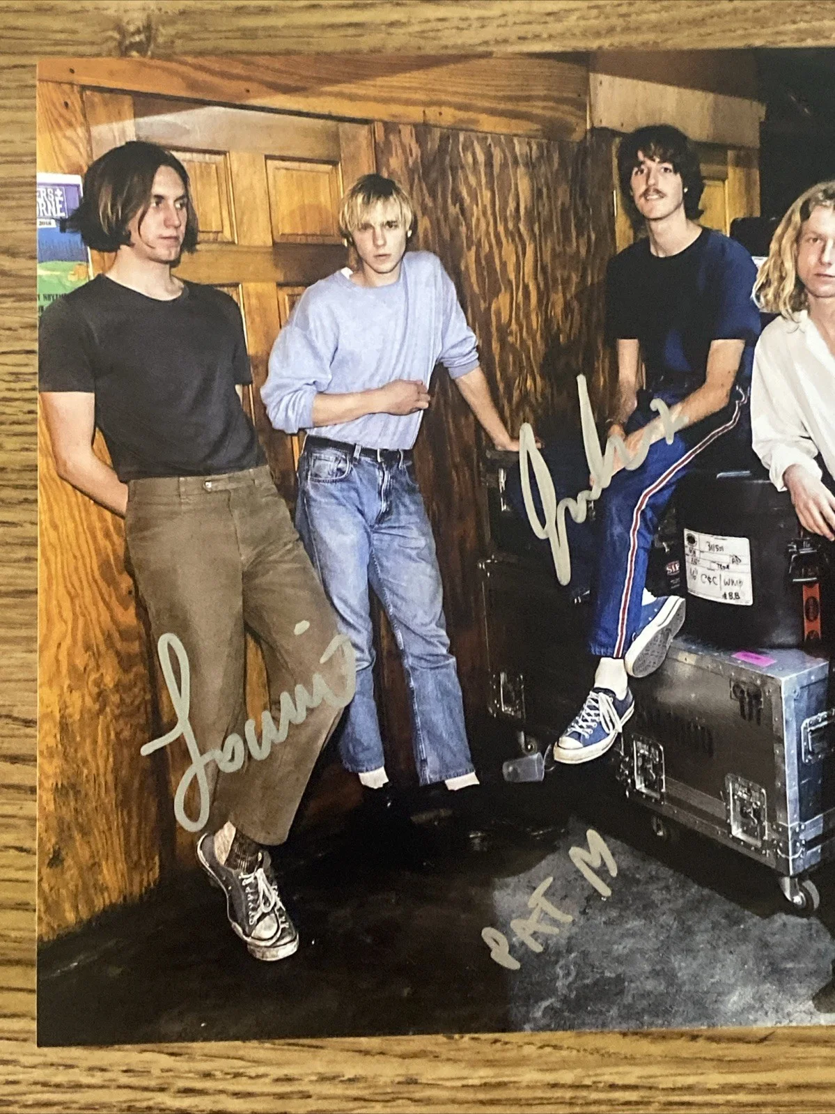 Parcels Band Autographed 8x10 Photo Australian Electric Pop Pat Hetherington +3, изображение 2