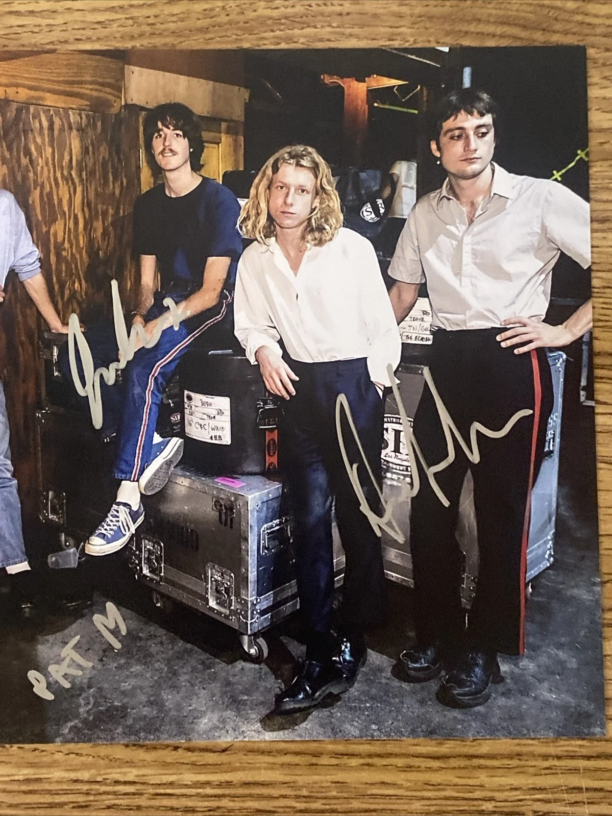 Parcels Band Autographed 8x10 Photo Australian Electric Pop Pat Hetherington +3, изображение 3