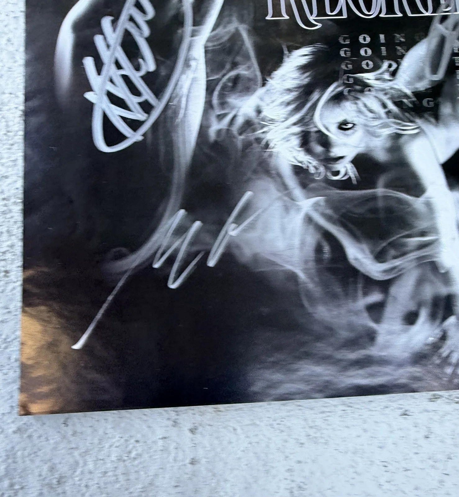 The Pretty Reckless autographed concert poster Taylor Momsen & Others (READ), изображение 3
